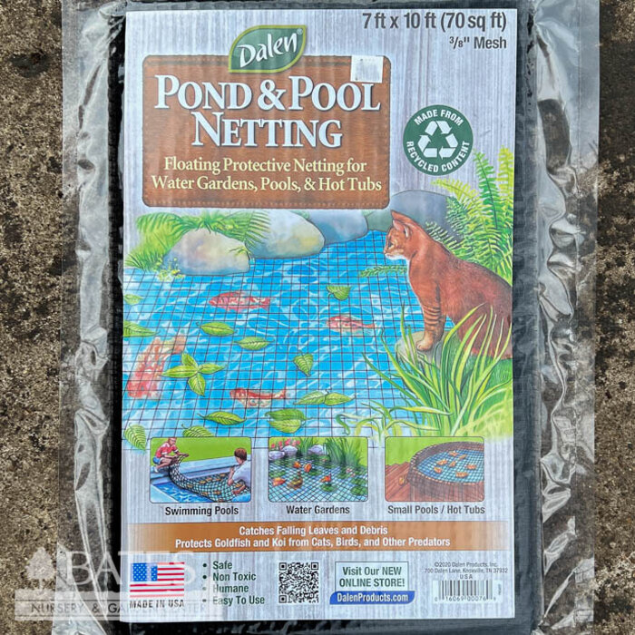 Pond & Pool Protective Netting  7'x10' Dalen 3/8" Mesh