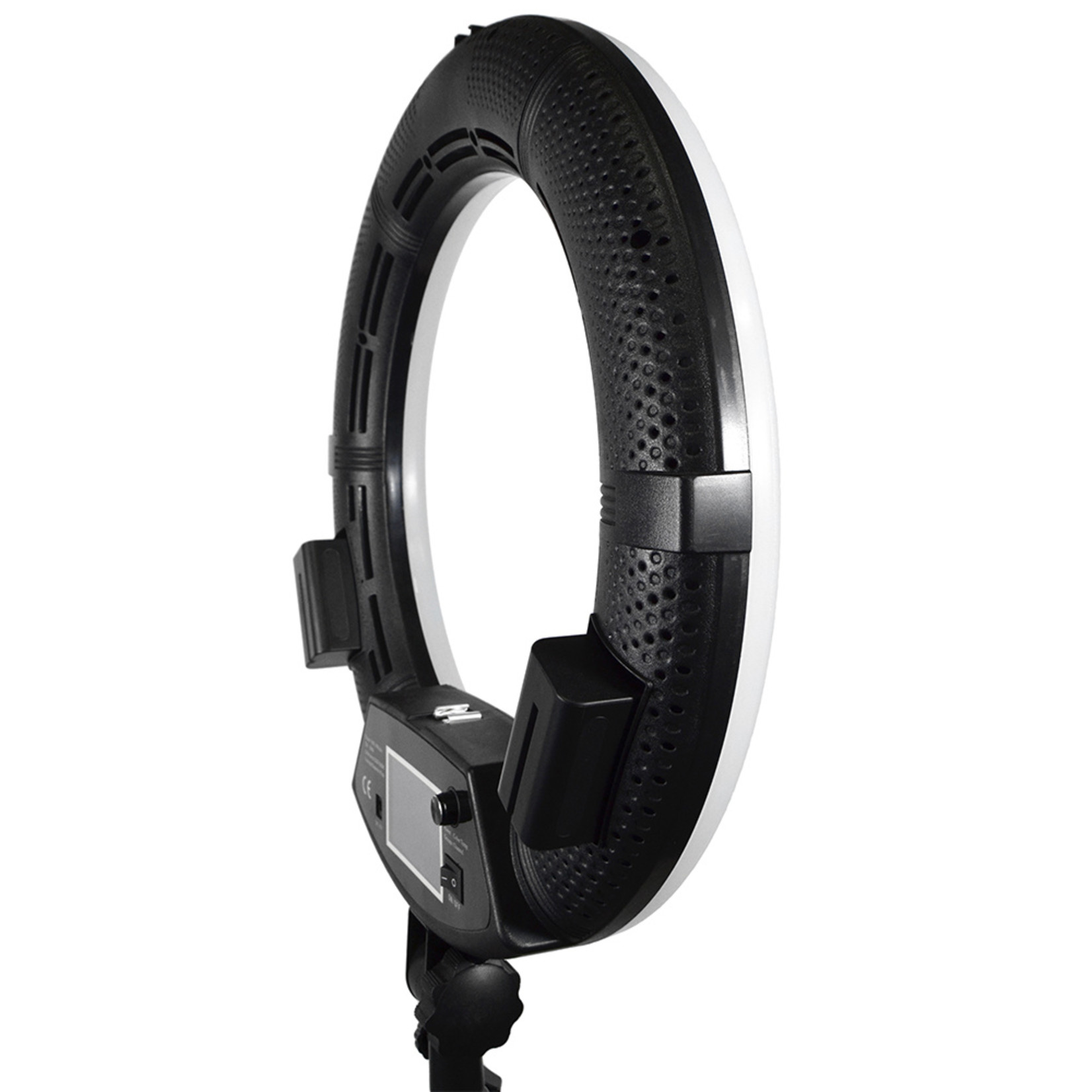 Hiffin 18? Inch 70 Watt Professional LED Ring Light with Remote and 5.5  feet Stand, 3