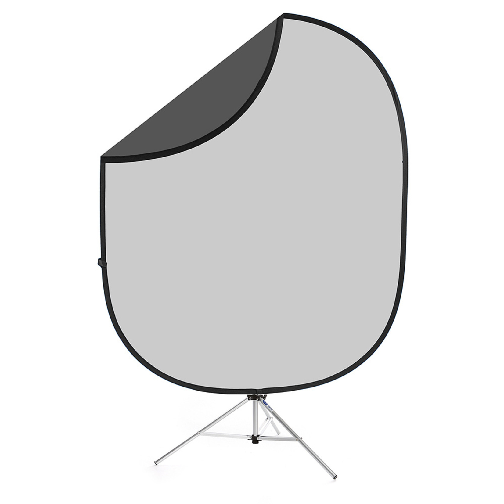 Savage Dark/Light Gray Collapsible Backdrop 5x6