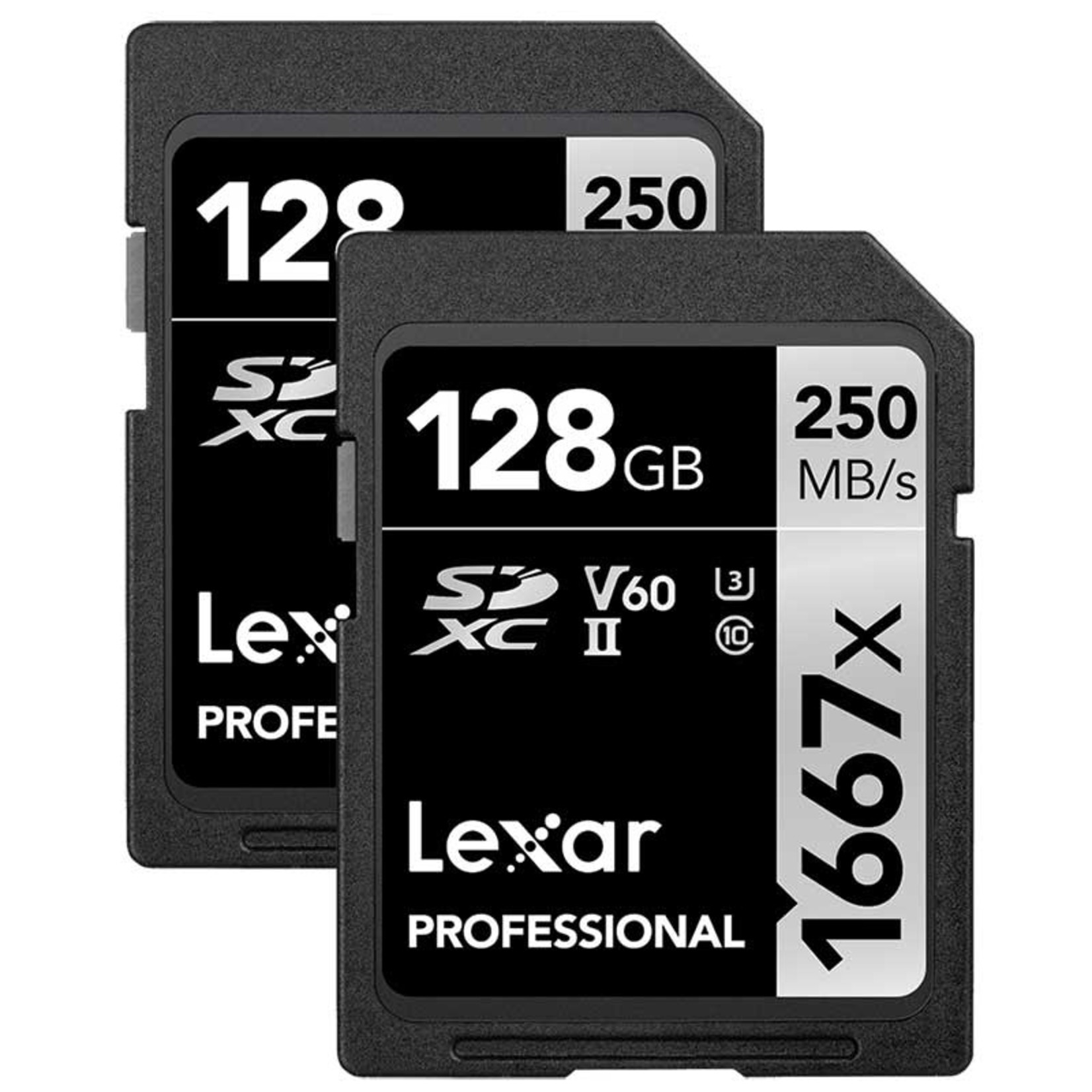 Lexar Lexar Professional SDXC Memory Card, 1667x, Class 10, UHS-II, U3, V60