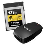 Lexar LEXAR BUNDLE, PROFESSIONAL CFEXPRESS CARD 128GB, W/ LRW550U-RNBNU CFEXPRESS USB 3.2 GEN 2X2 READER