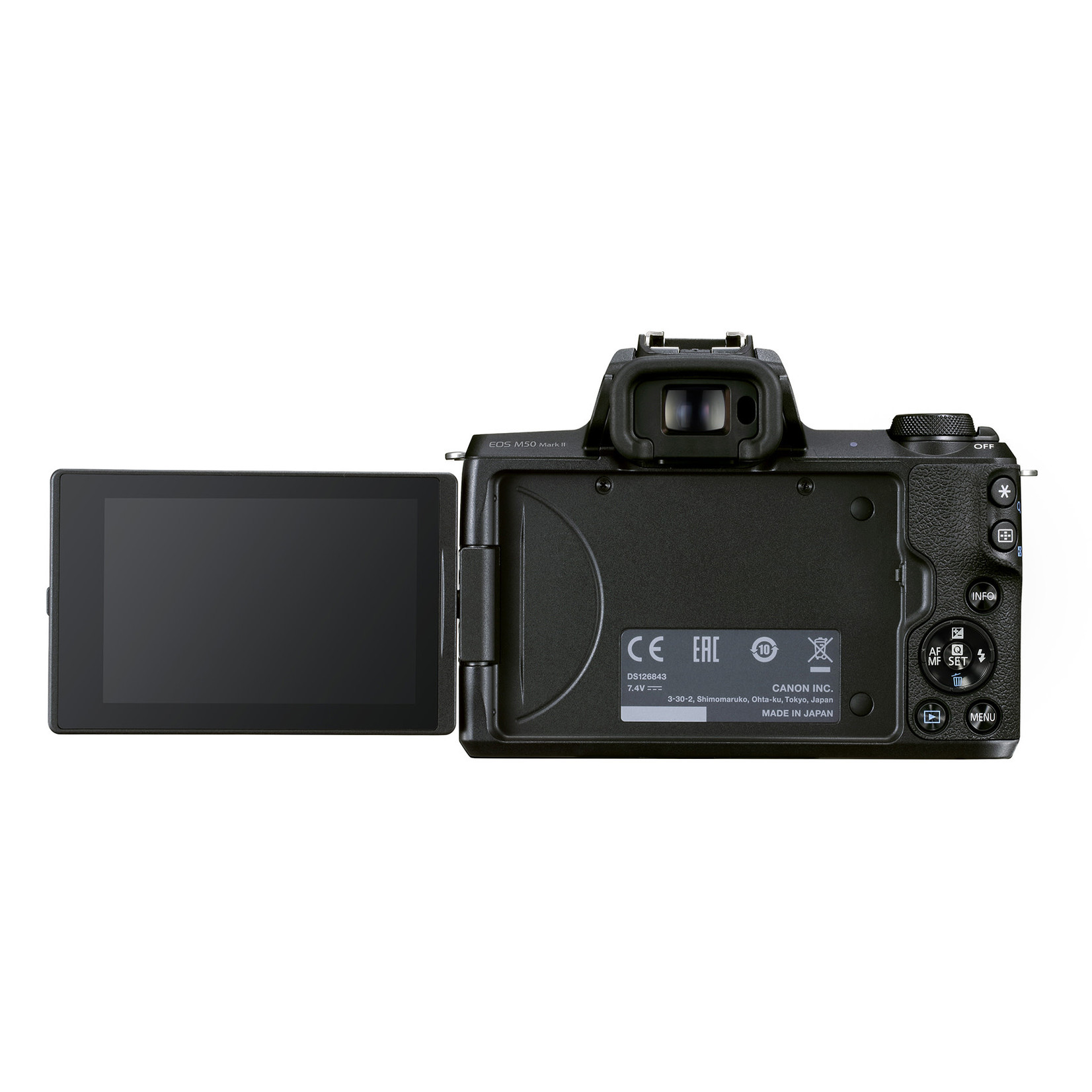 Canon EOS M50 Mark II EF-M 15-45mm IS STM Kit Black