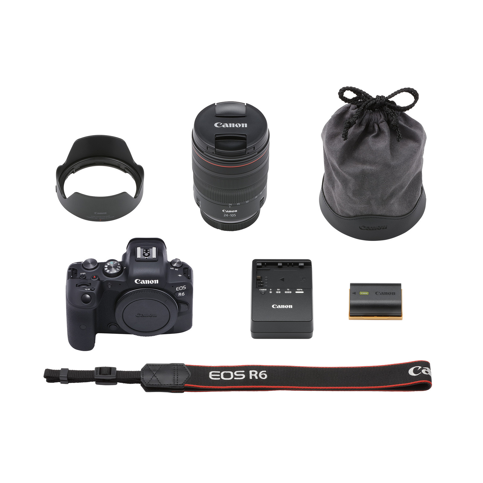 Canon EOS R6 RF24-105mm F4 L IS USM Lens Kit