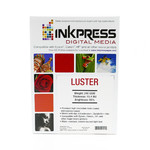 Inkpress Inkpress Luster – 240 gsm, 10.4 mil, 94% Bright, Single Sided 5x7/50 Sheets