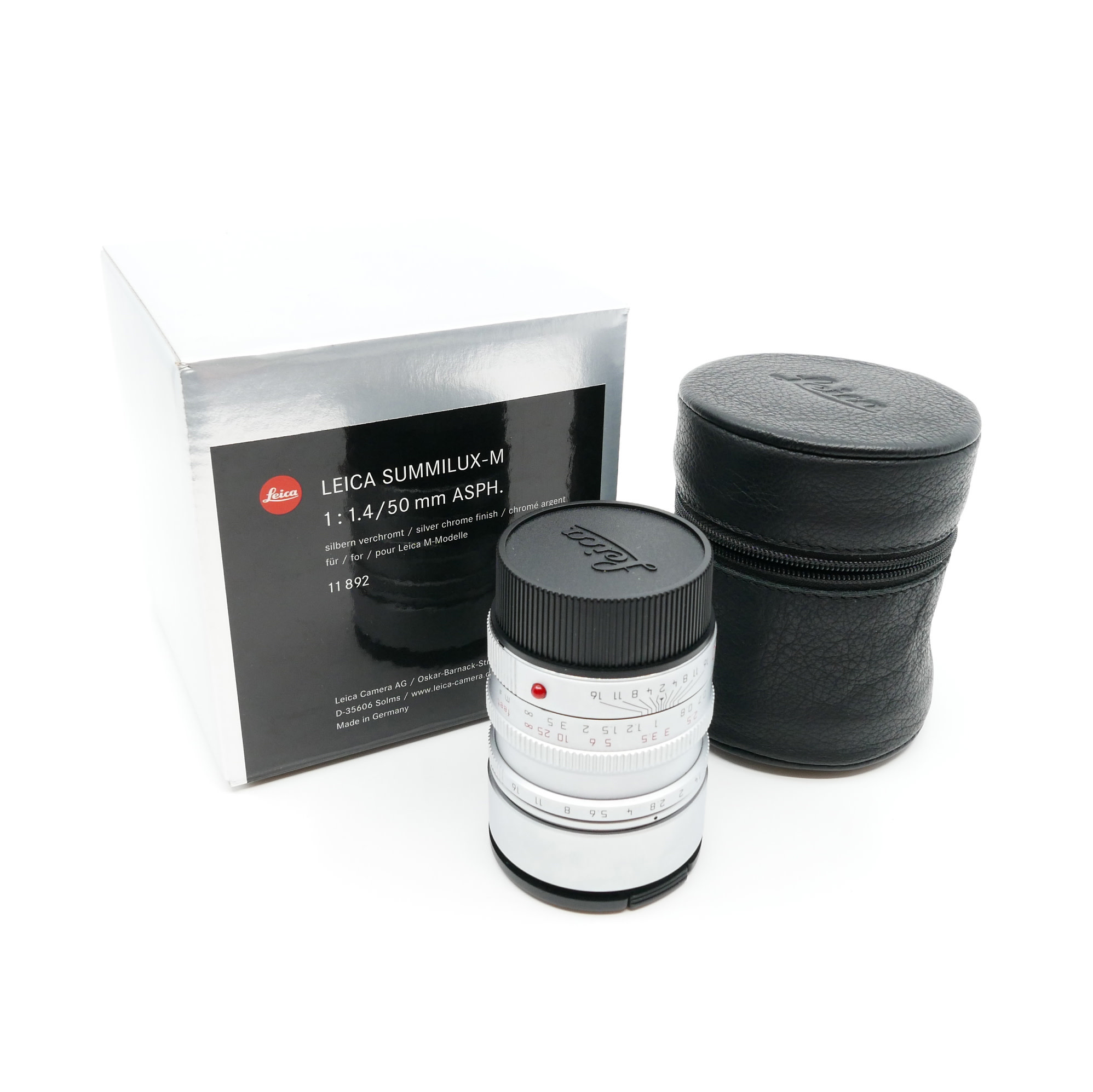 Leica 50mm f/1.4 Summilux-M Chrome (Used) - Pro Photo