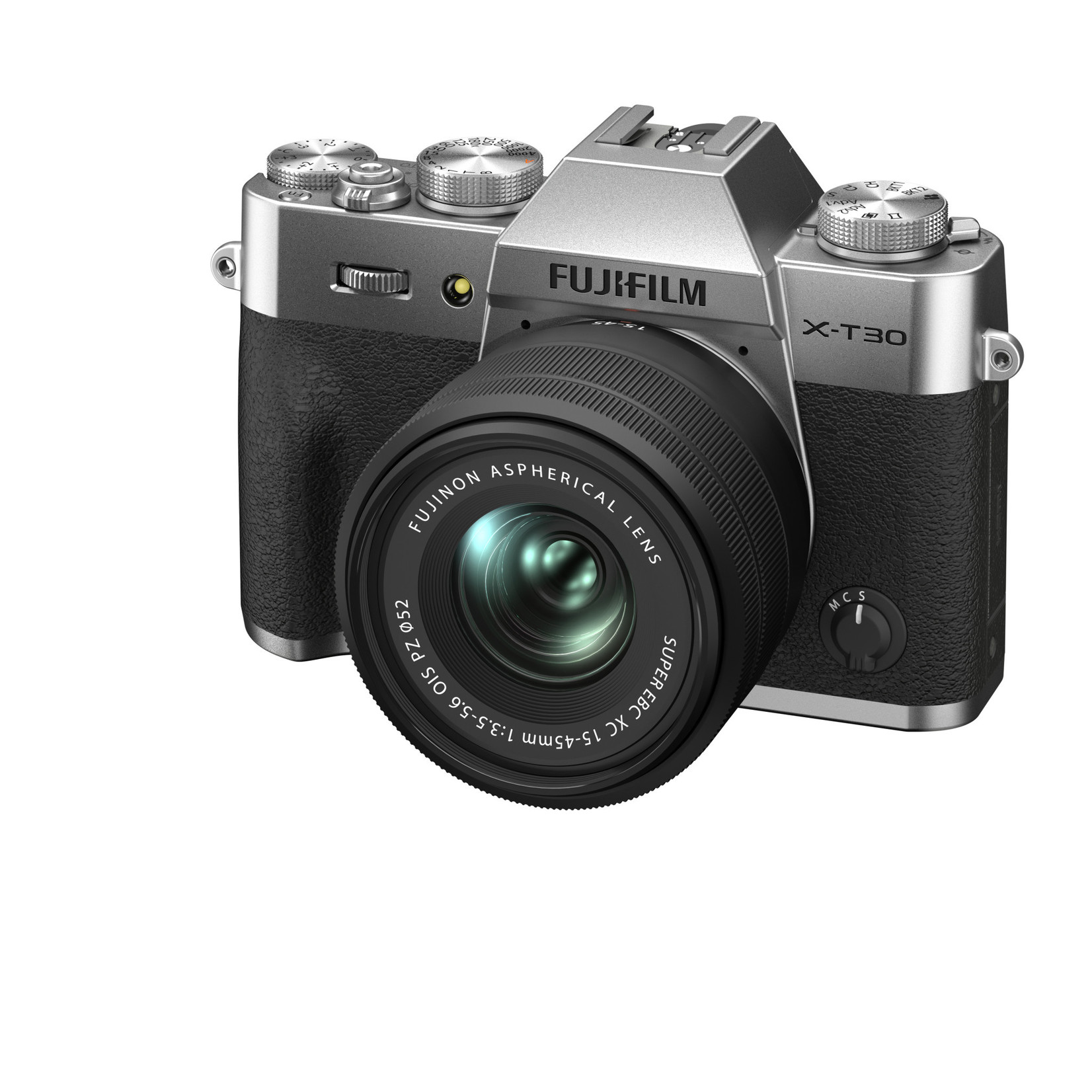 Fujifilm FUJIFILM X-T30 II Mirrorless Digital Camera with 15-45mm Lens (Silver)