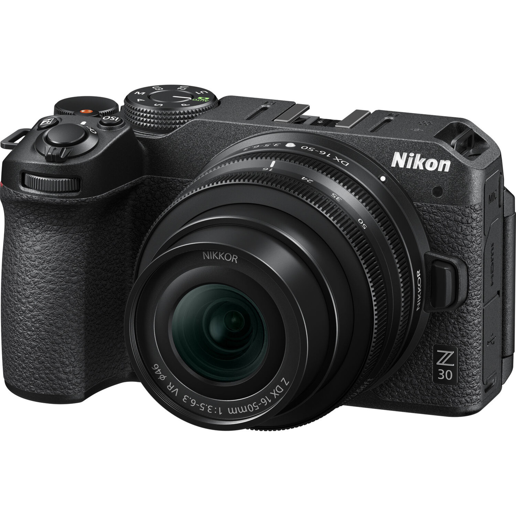 Nikon Z 30 DX-format Mirrorless Camera Body w/ NIKKOR Z DX 16-50mm f/3.5-6.3 VR