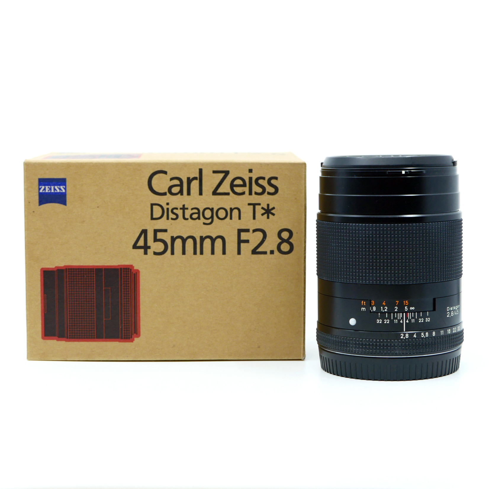 Contax Zeiss 45mm f/2.8 Distagon T* for Contax 645 (Open Box New Old Stock)
