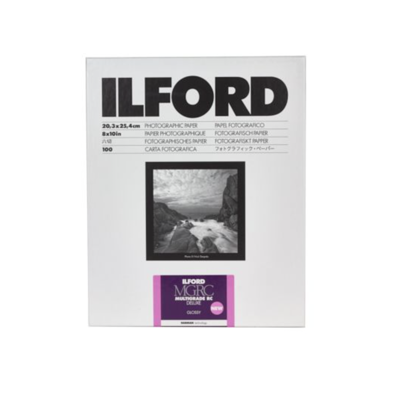 Ilford Multigrade IV RC Glossy 8X10 100 Sheets - Pro Photo