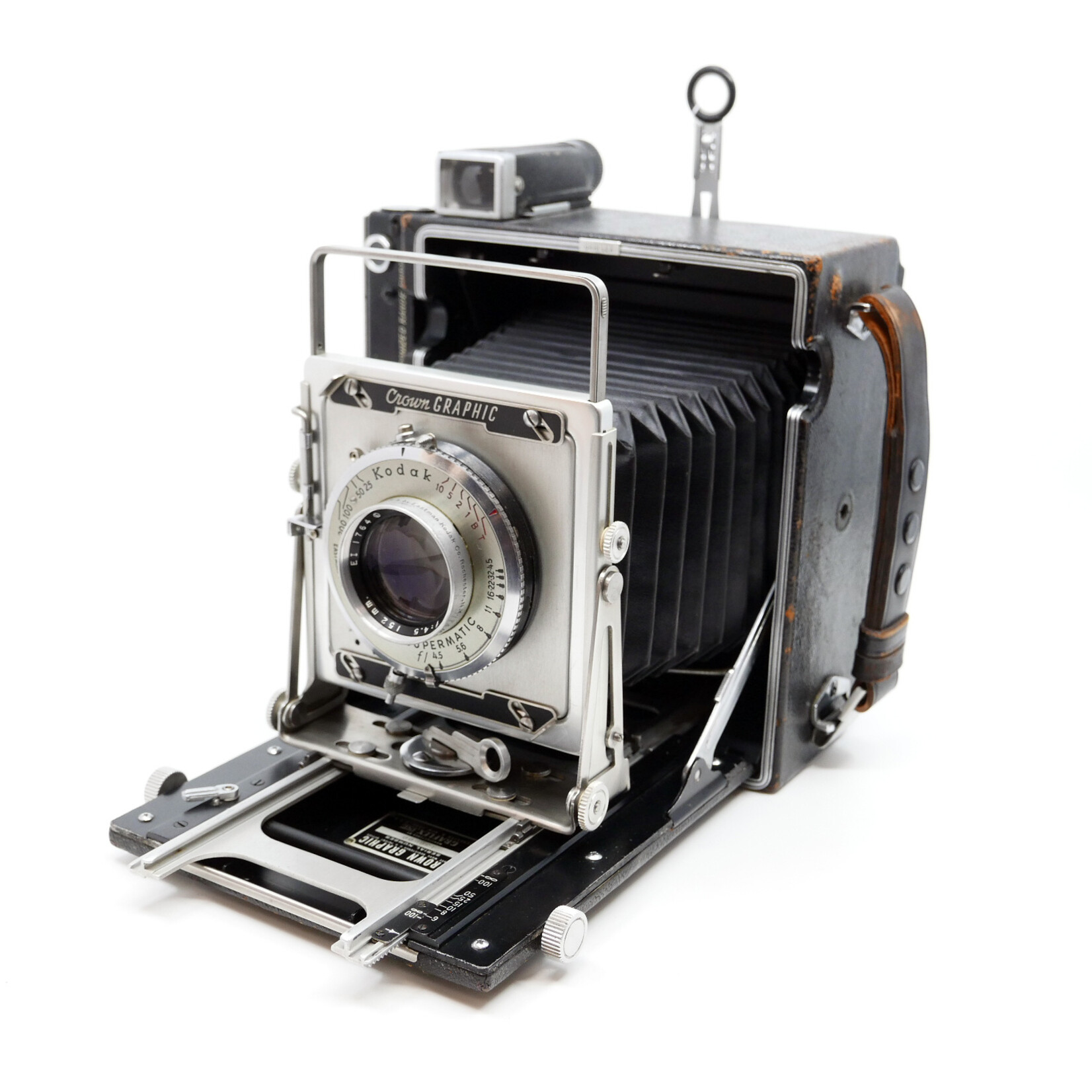 Graflex Graflex Crown Graphic 4x5 Film Camera w/Kodak Ektar 152mm f/4.5 (Used)