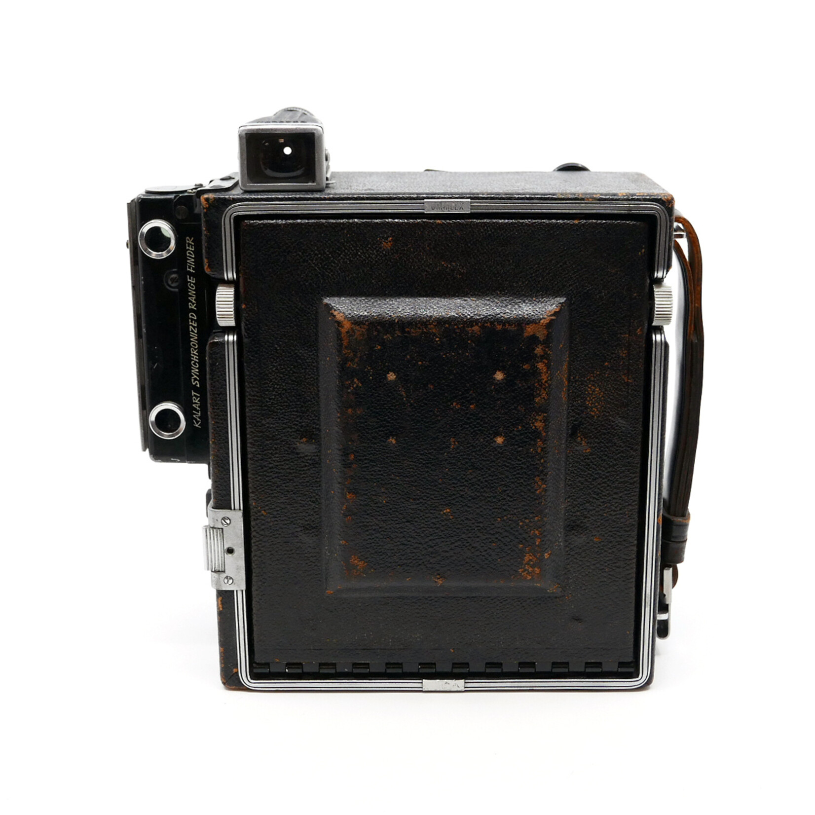 Graflex Crown Graphic 4x5 Film Camera w/Kodak Ektar 152mm f/4.5