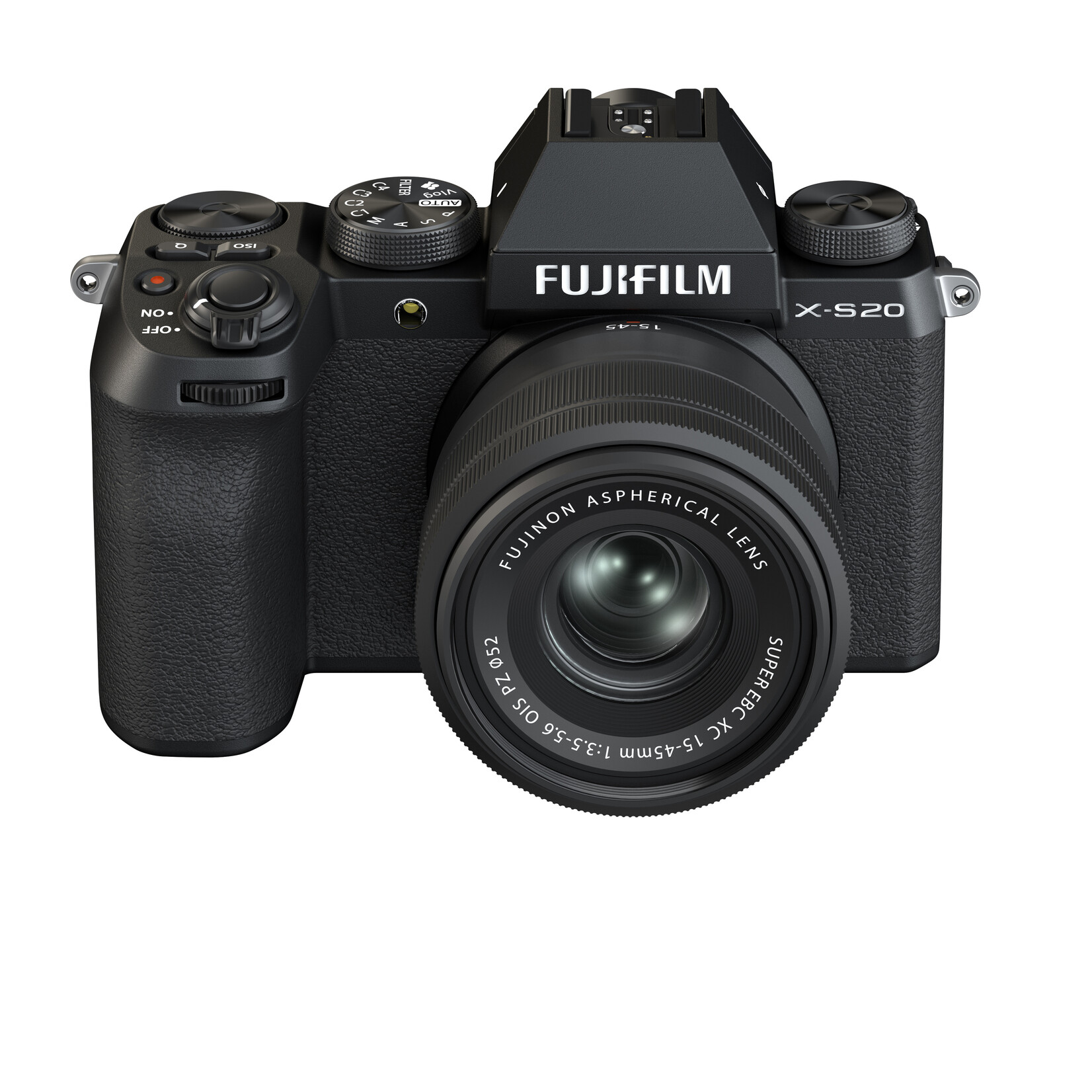 Fujifilm X-S20 Body, Black with XC15-45mmF3.5-5.6 OIS PZ Lens Kit