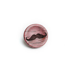 Artisan Obscura Mustache Button (Peltogyne/11mm Convex)