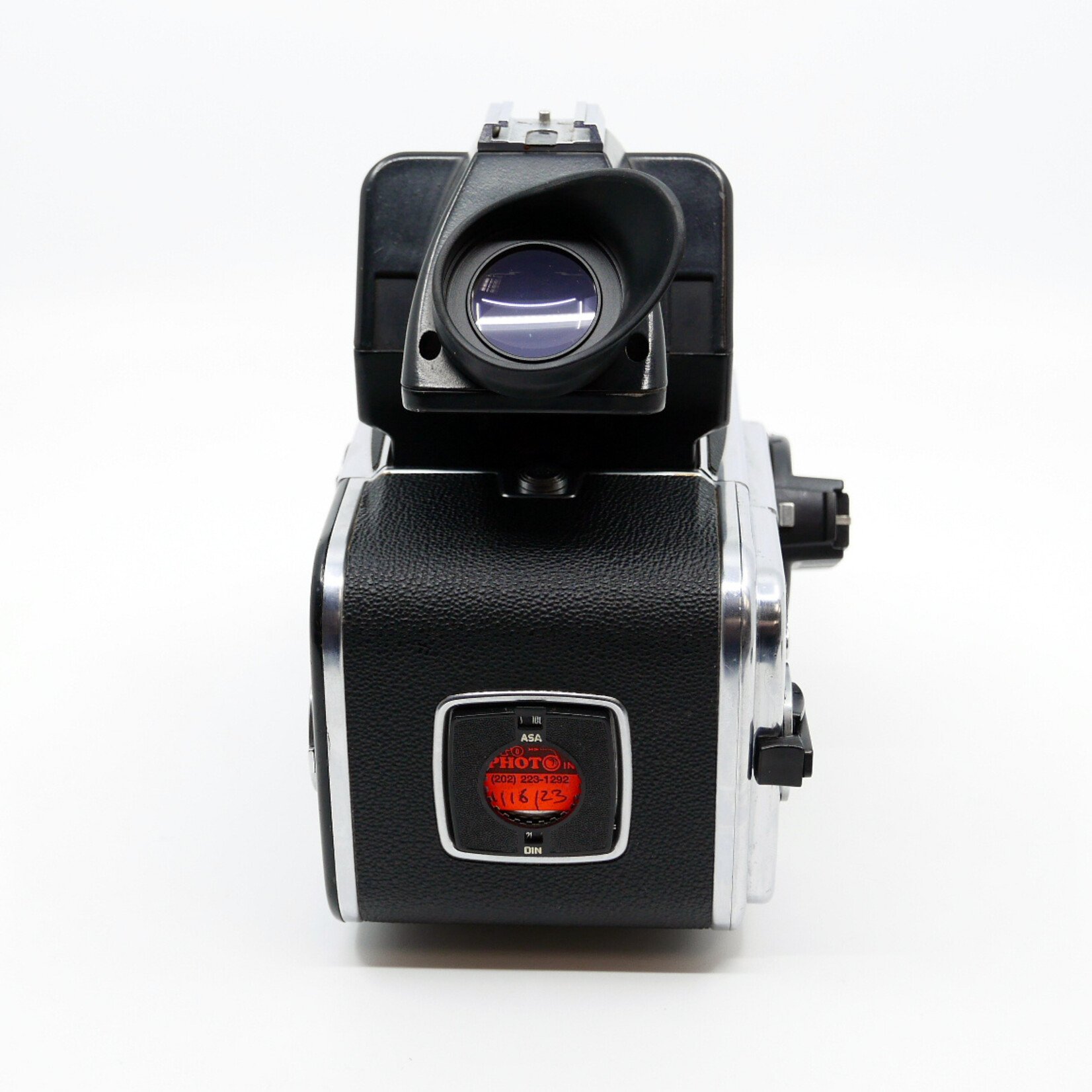 Hasselblad 503CW w/A12 Film Back, 80mm f/2.8 Planar T*, & PM Prism 