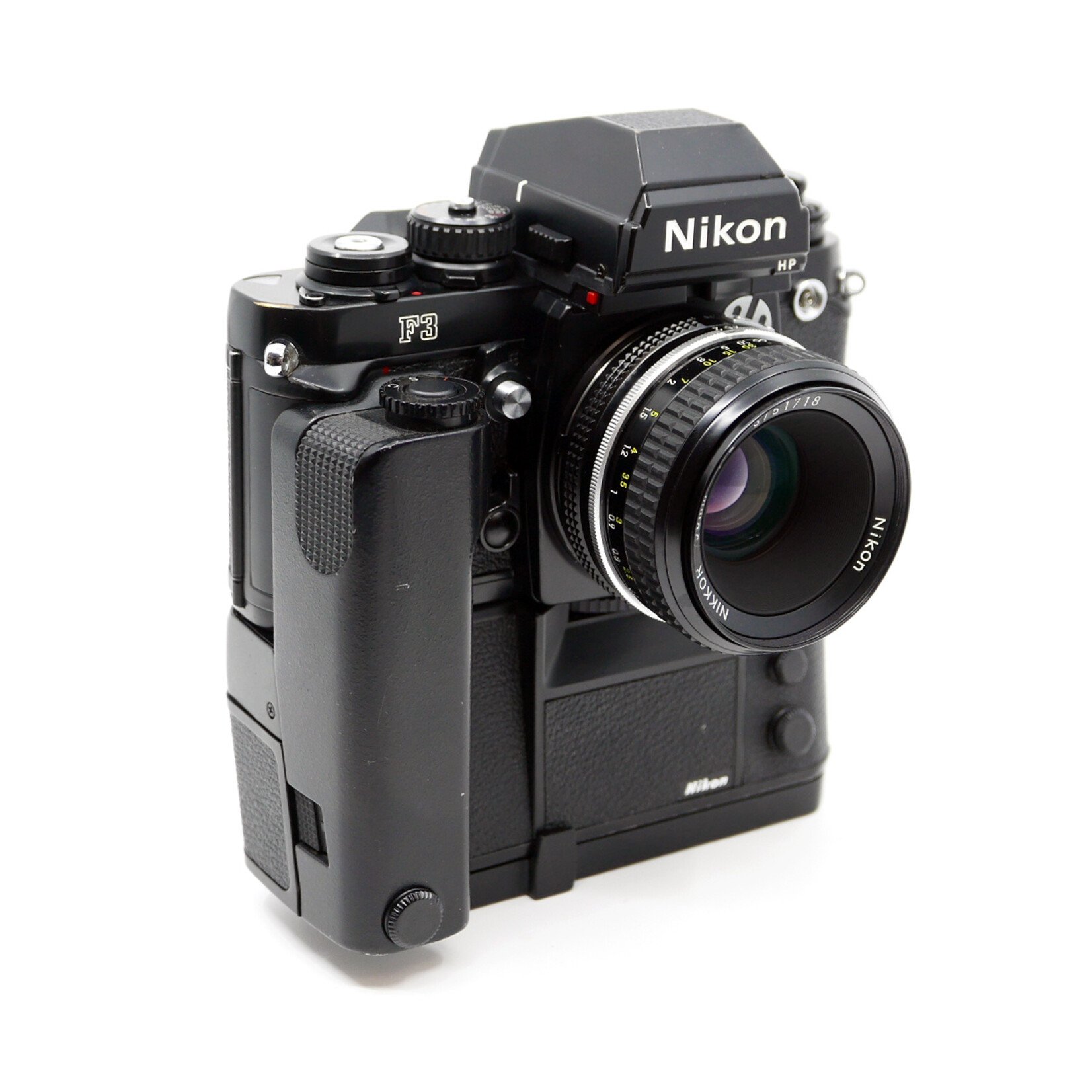 Nikon Nikon F3 HP w/MD-4 Motor Drive, 50mm f/2 Ai & AH-2  (Used)