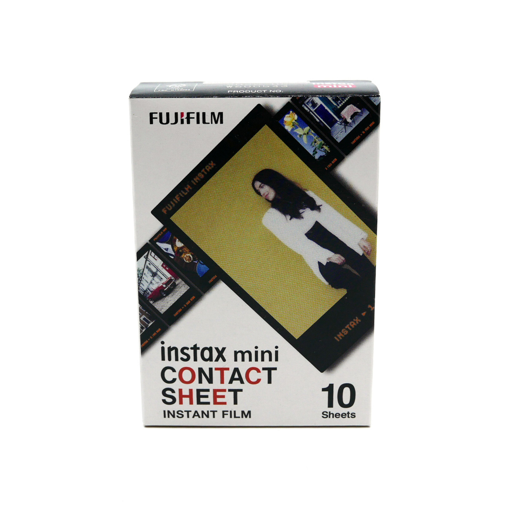 Fujifilm instax Mini Contact Sheet película con 10 fotos