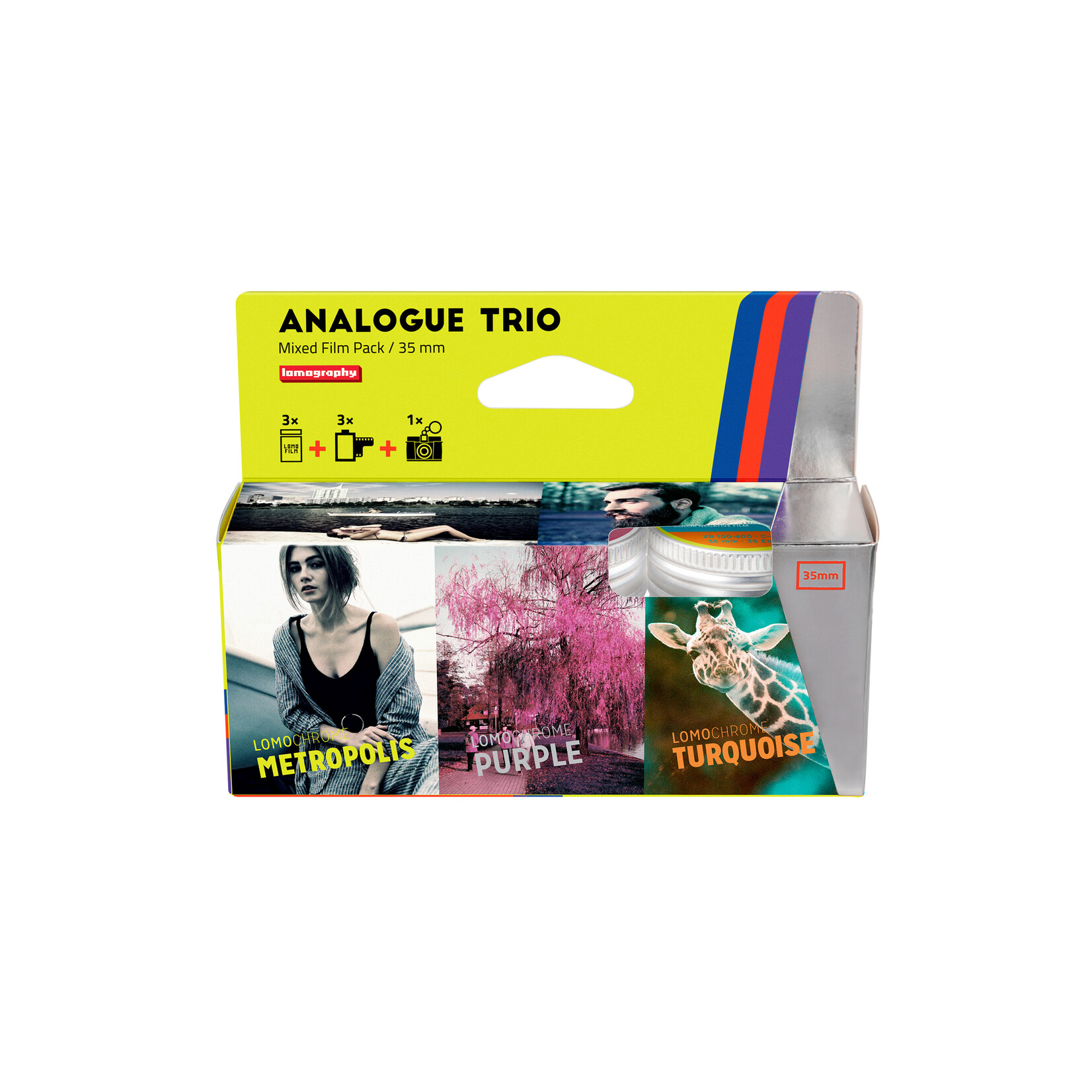 Lomography Analogue Trio Mixed Film Pack 35 mm