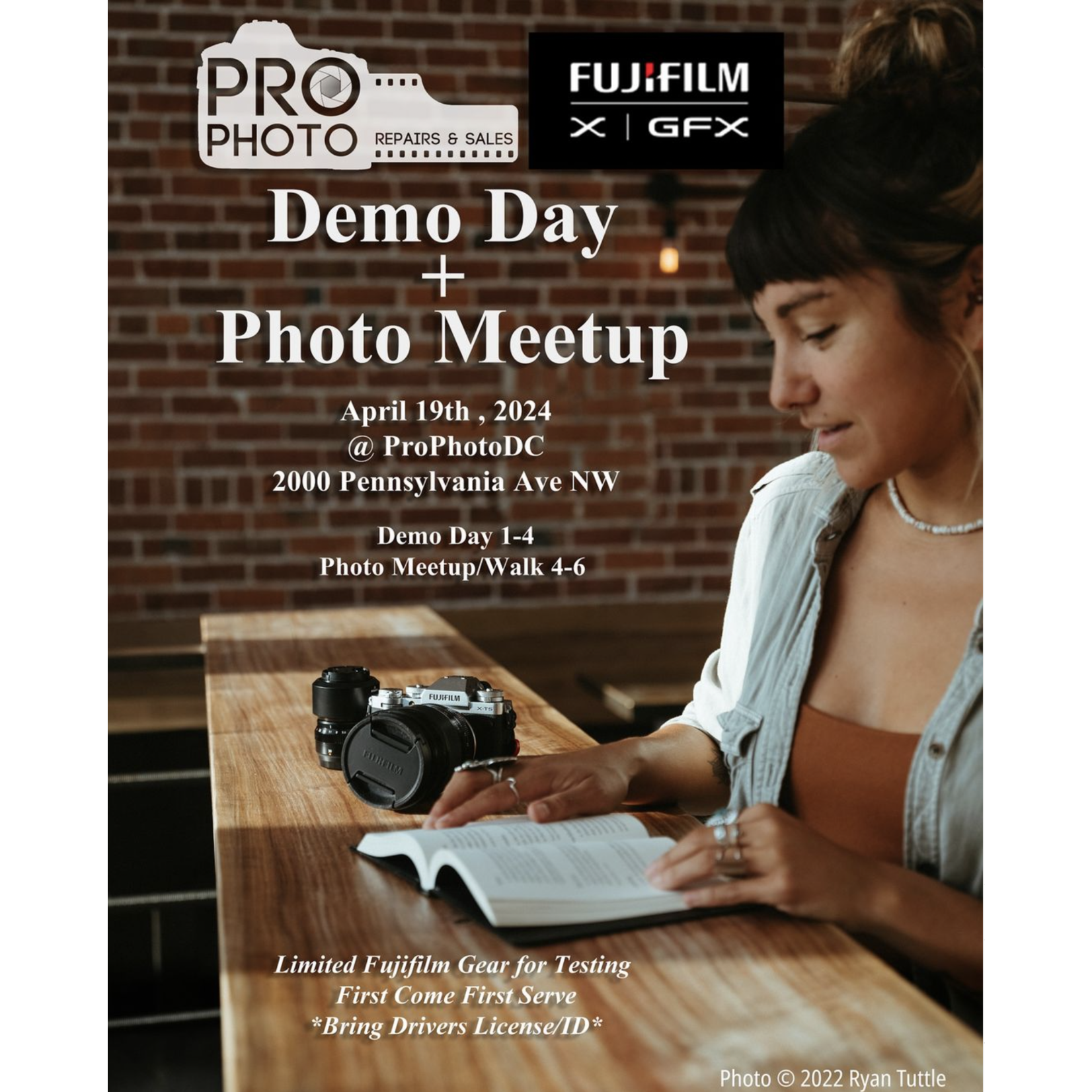 Fujifilm Fujifilm Photo Meetup on 4/19/24 from 4pm-6pm