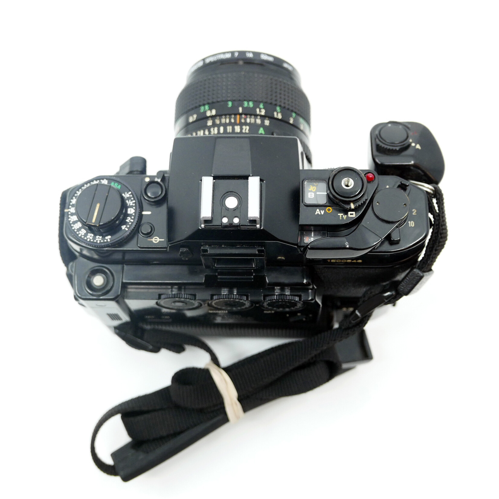 Canon A-1 w/50mm f/1.4, Motor Drive/Battery Pack, & Data Canon A-1 w/50mm f/1.4, Motor Drive/Battery Pack, & Data