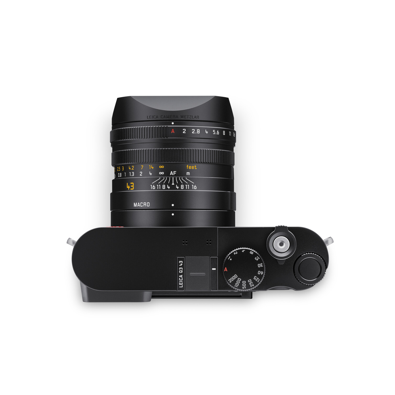 Leica Q3 43, Black Paint Finish