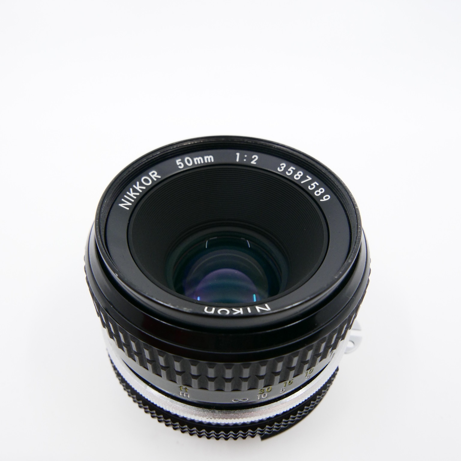 美品 Nikon NIKKOR 50mm F2 非Ai #9239 Nikon 50mm f/2 NIKKOR AI Manual Focus Lens (USED) - Pro Photo