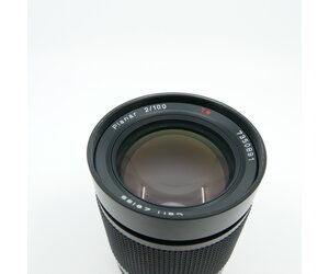 CONTAX/Carl Zeiss/Planar135m F2 T* 返品対応可 フィルムカメラ