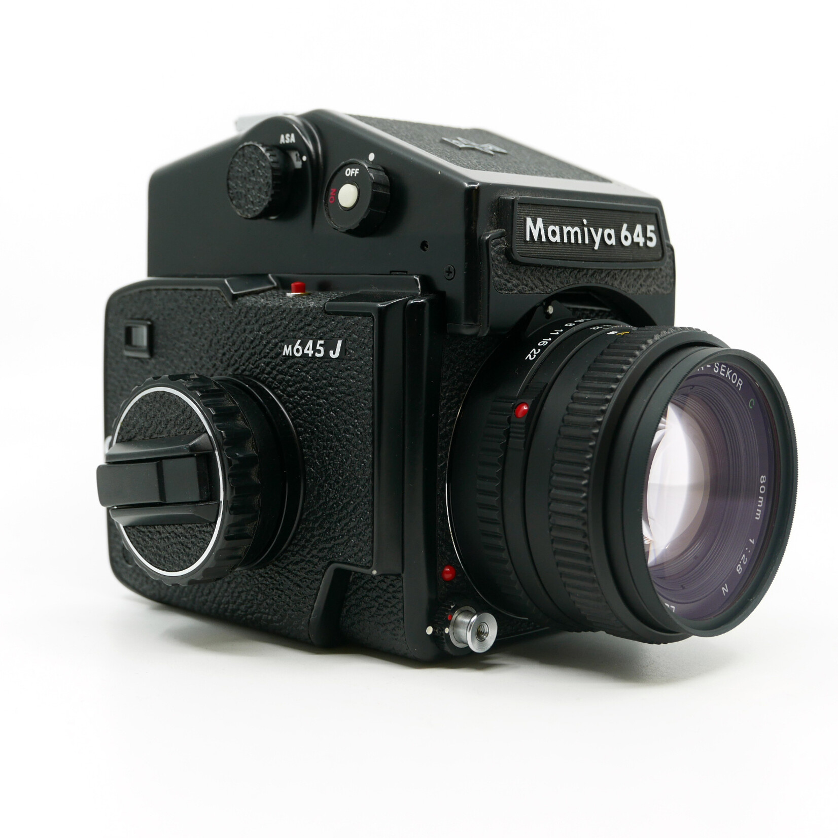 Mamiya M645 レンズ80mmf/2.8 プリズムファインダー　グリップ Mamiya M645 レンズ80mmf/2.8 プリズムファインダー グリップ Mamiya