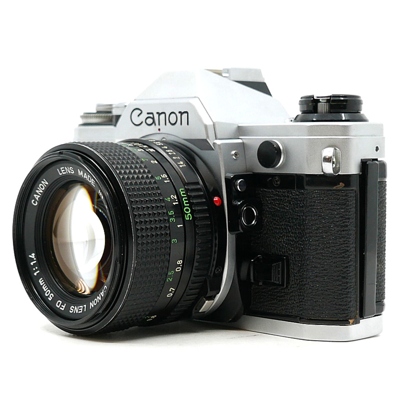 Canon AE-1 SLR w/FD 50mm f1.4 lens - Pro Photo Canon AE-1 SLR w/FD 50mm f1.4 lens - Pro Photo