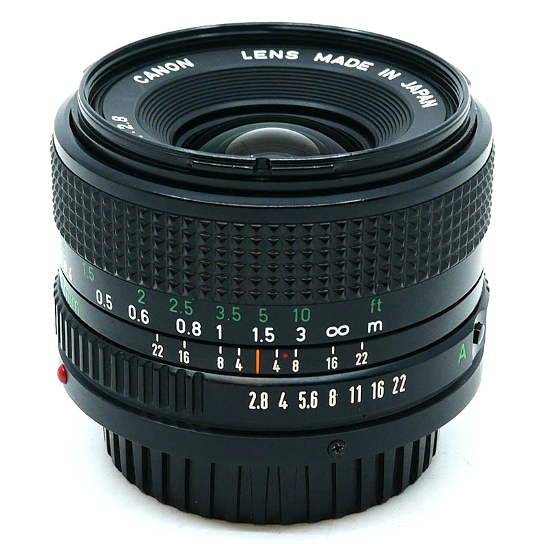 Canon lems AE-1 FD 28mm 1:2.8 キャノン キヤノン Amazon.com : Canon 28mm f/2.8 1:2.8 SC (Super Spectra
