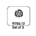 Gitzo Gitzo R790,12 (Suction Cup Set of 3)