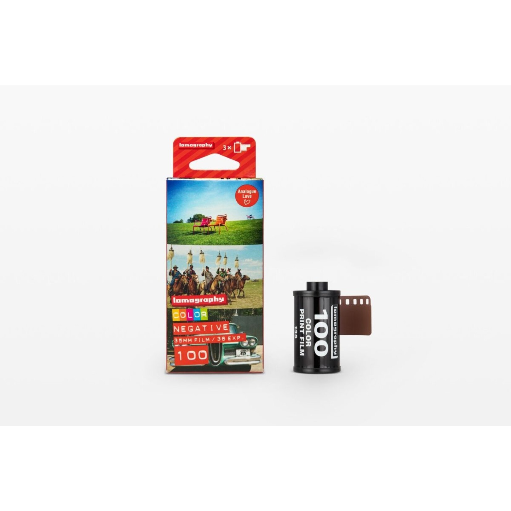 Lomography Lomography Color Negative 35 mm ISO 100 – Pack of 3
