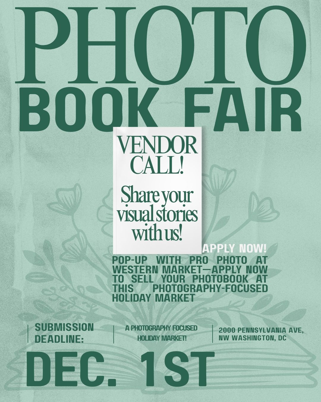 Photo-book Fair - VENDOR CALL!