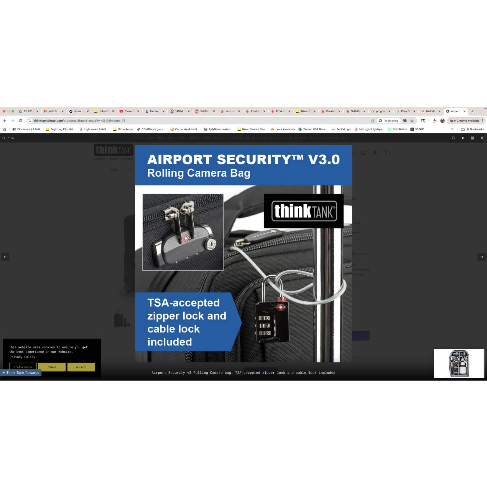 thinkTANK Airport Security V3.0