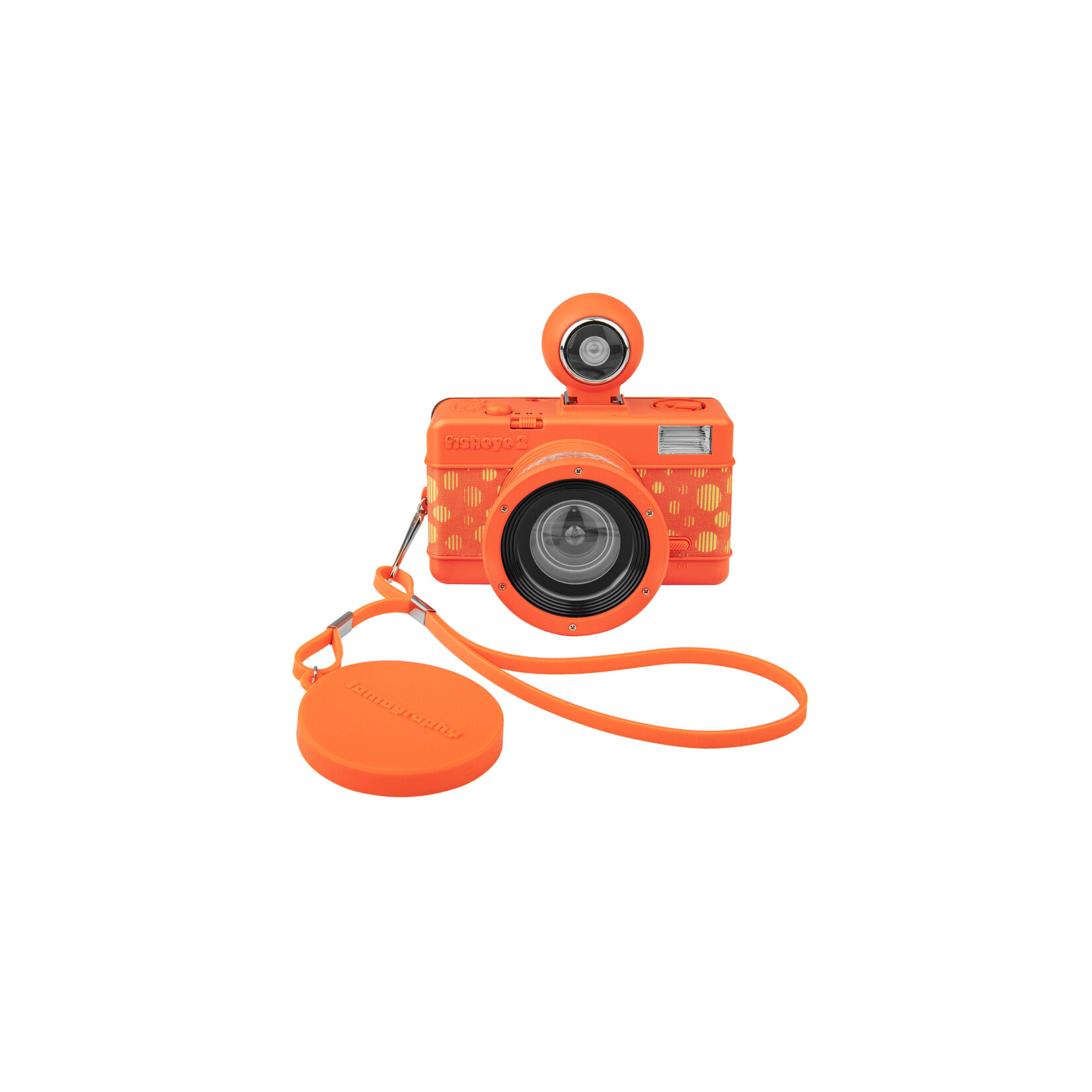 Lomography Fisheye No. 2 Camera - Papaya Pop