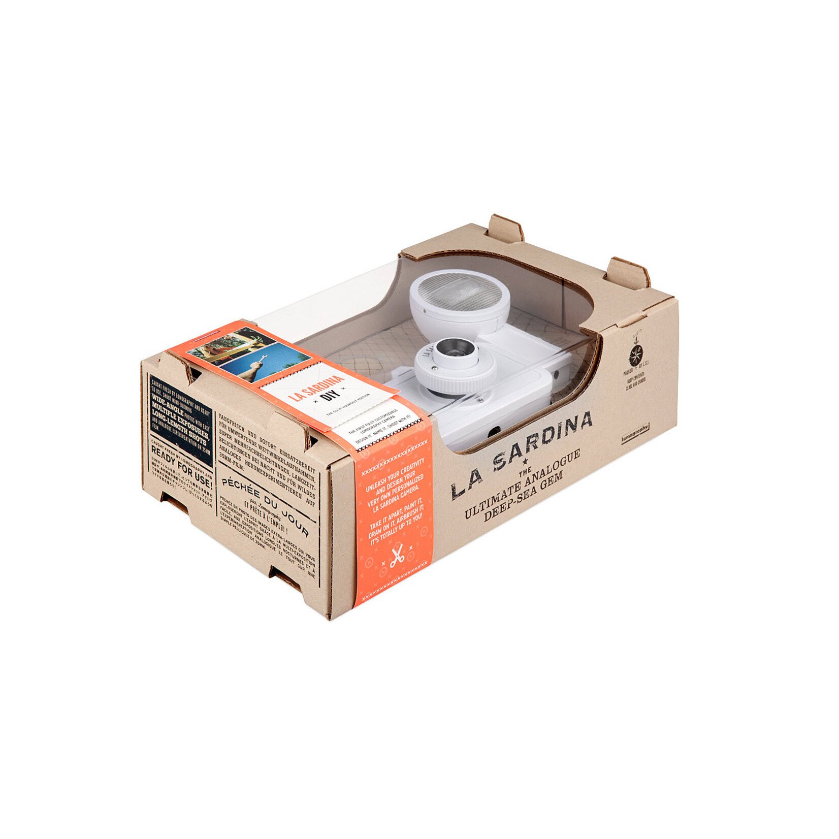 Lomography La Sardina & Flash - DIY