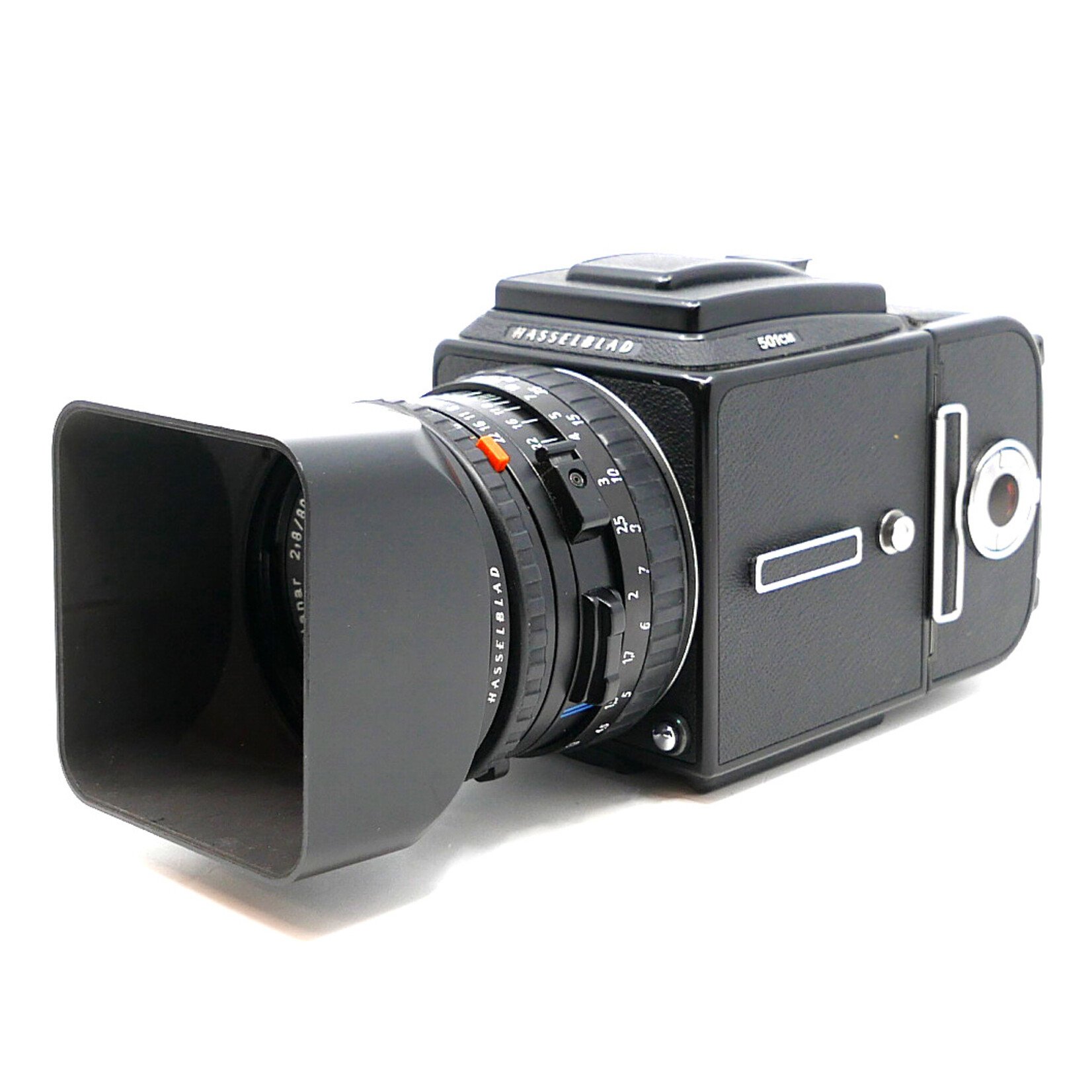 Hasselblad Hasselblad 501CM (BLK) w/80mm 2.8 CFE+A12 Back-late (Used)