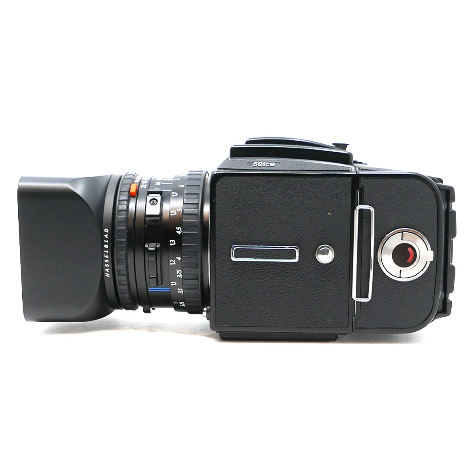 Hasselblad Hasselblad 501CM (BLK) w/80mm 2.8 CFE+A12 Back-late (Used)