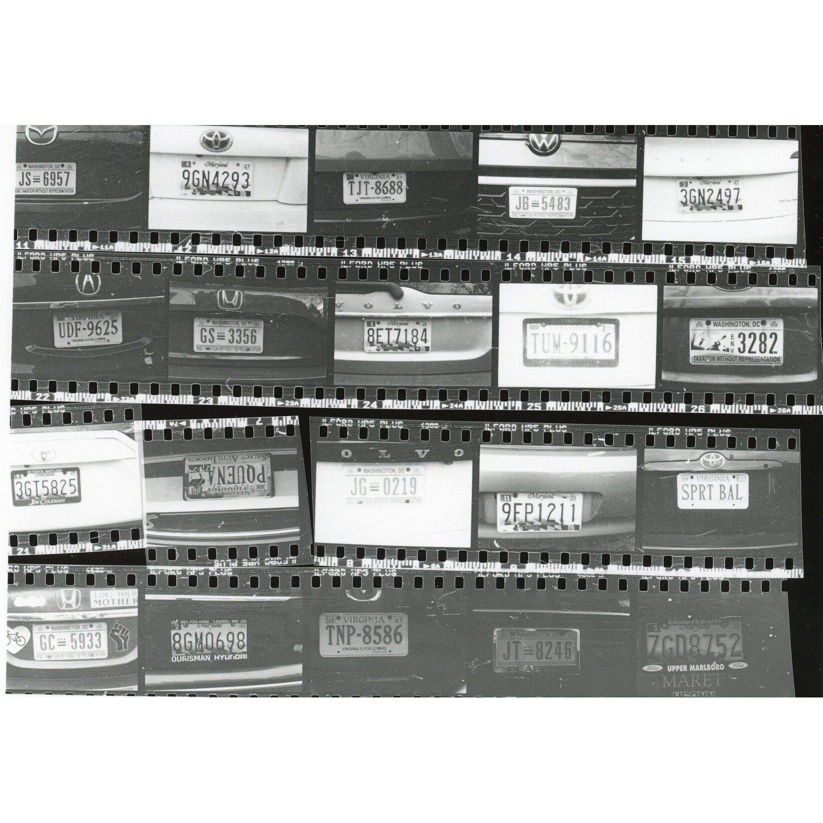 The Capital Region: Through License Plates | Liam Dobson