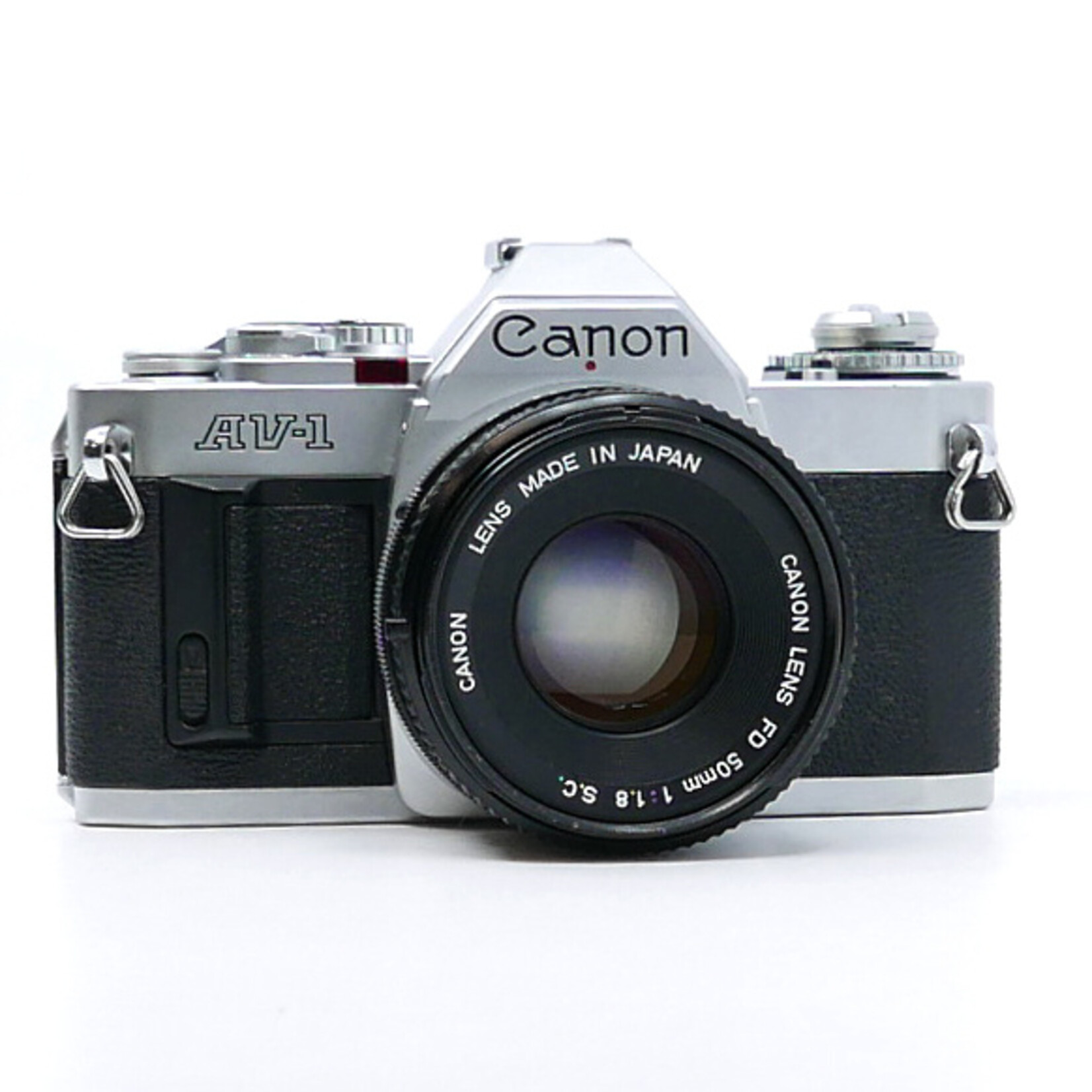 Canon Canon AV-1 w/FD 50mm 1.8 Film Camera (Used)