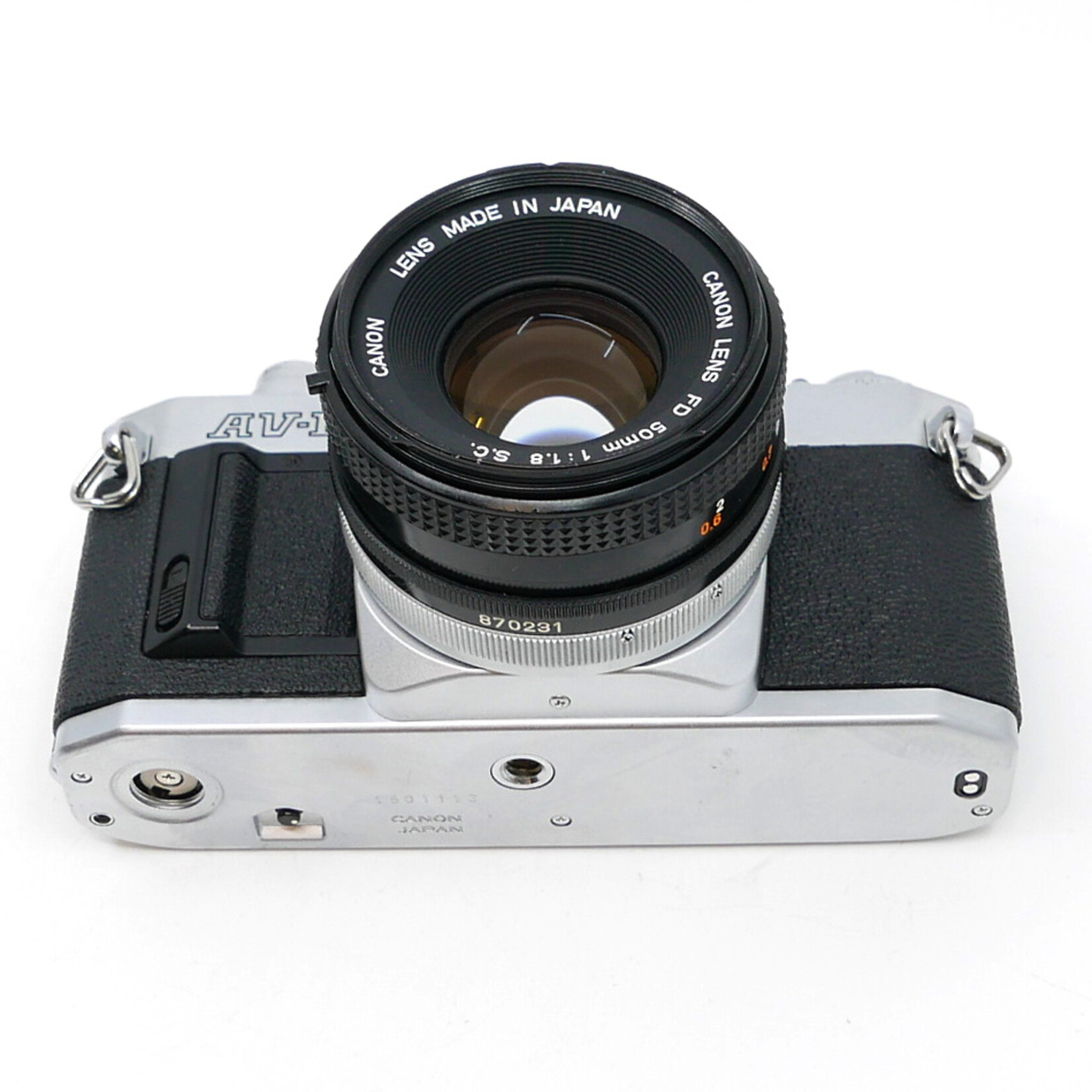 Canon Canon AV-1 w/FD 50mm 1.8 Film Camera (Used)