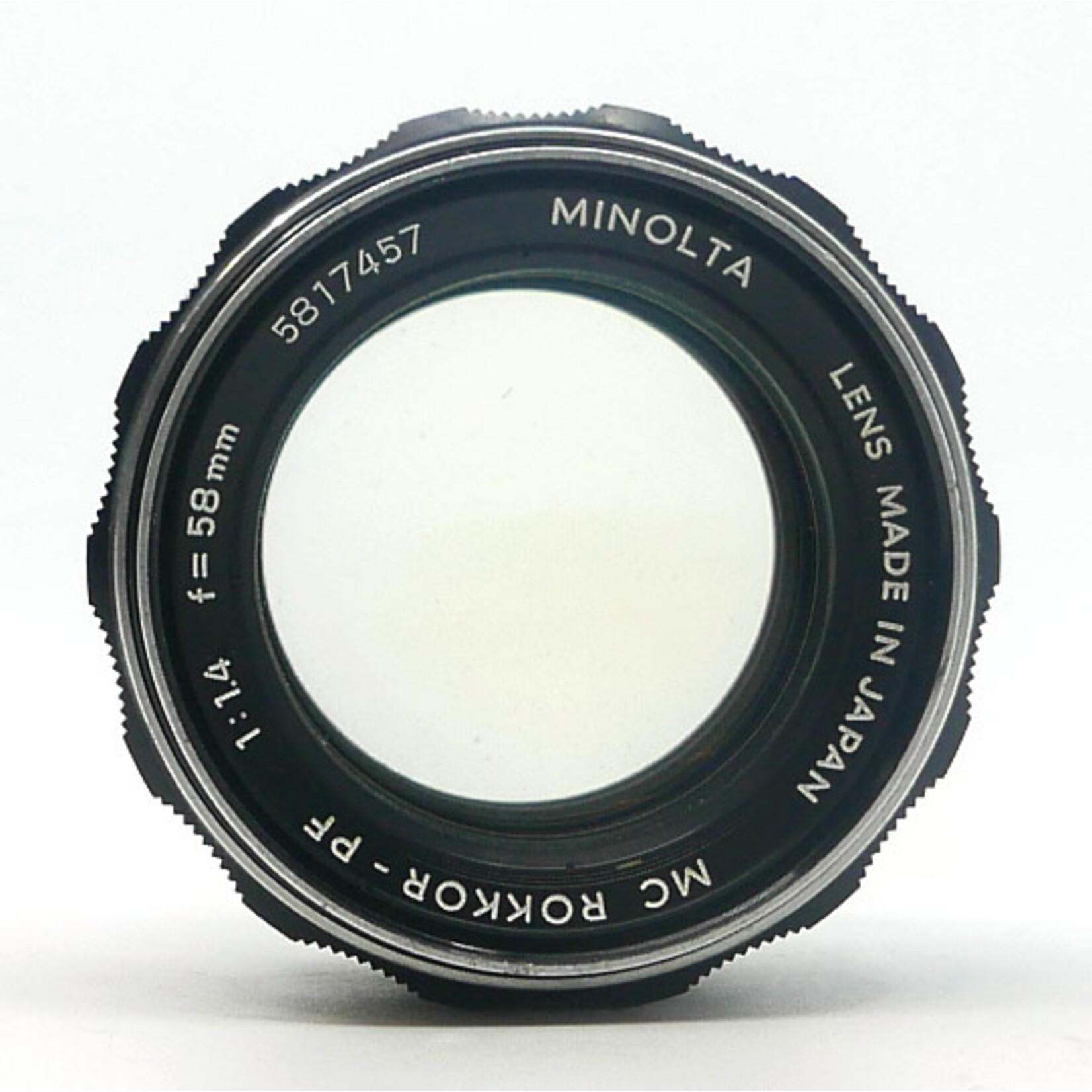 Minolta Minolta 58mm f/1.4 MC Rokkor-PF Lens (Used)