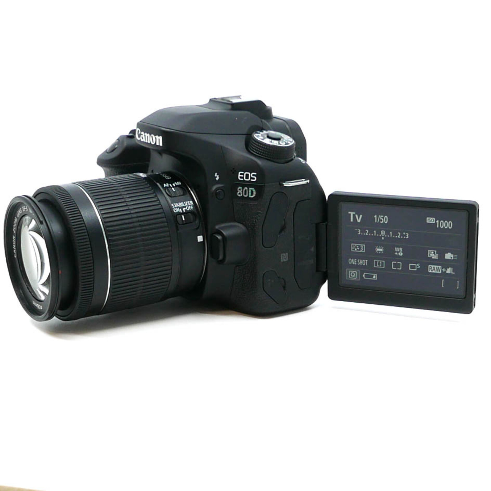 Canon Canon EOS 80D w/ EF-S 18-55mm 1:3.5-5.6 IS STM (Used)