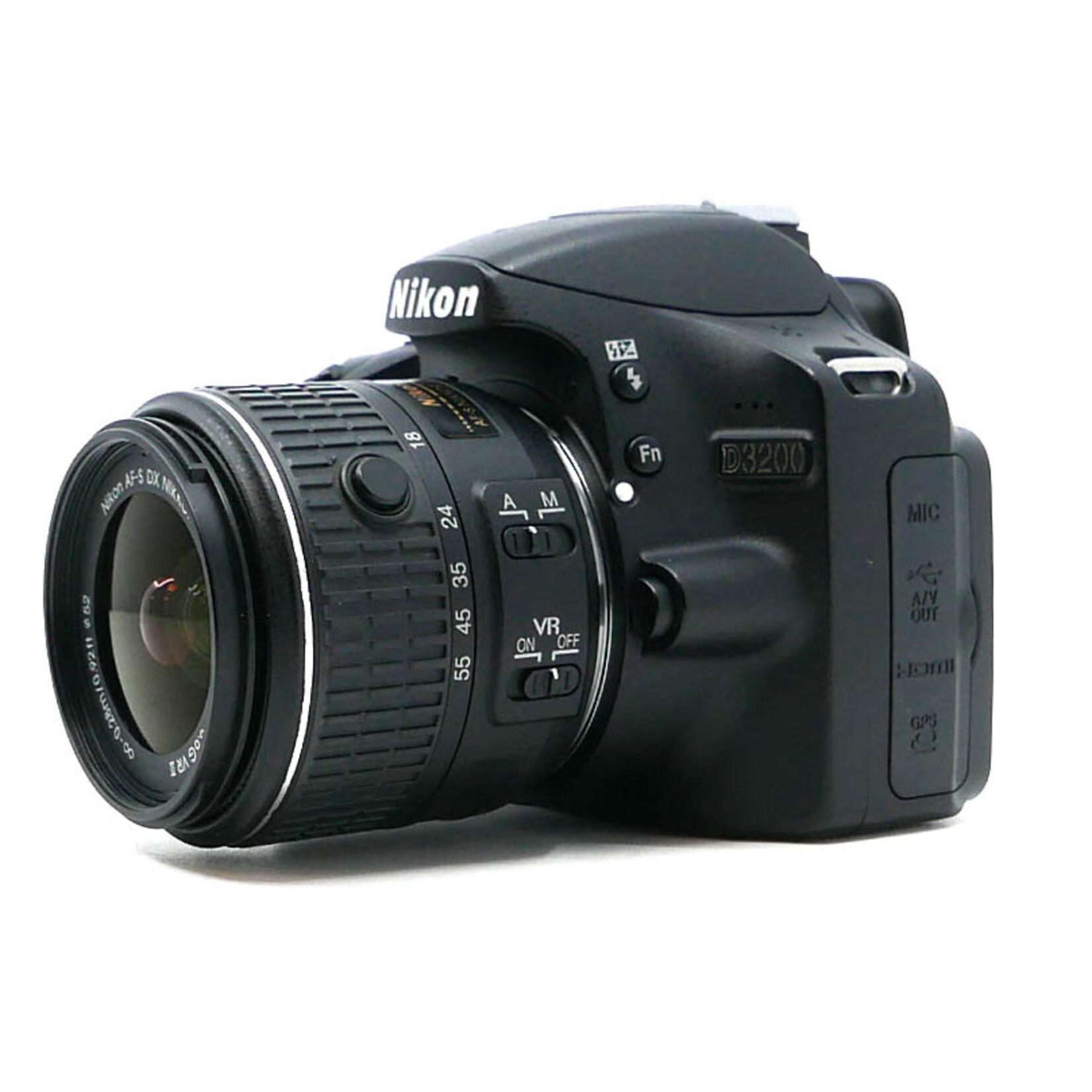 Nikon Nikon D3200 DSLR w/18-55mm f/3.5-5.6  II VR Lens (Used)