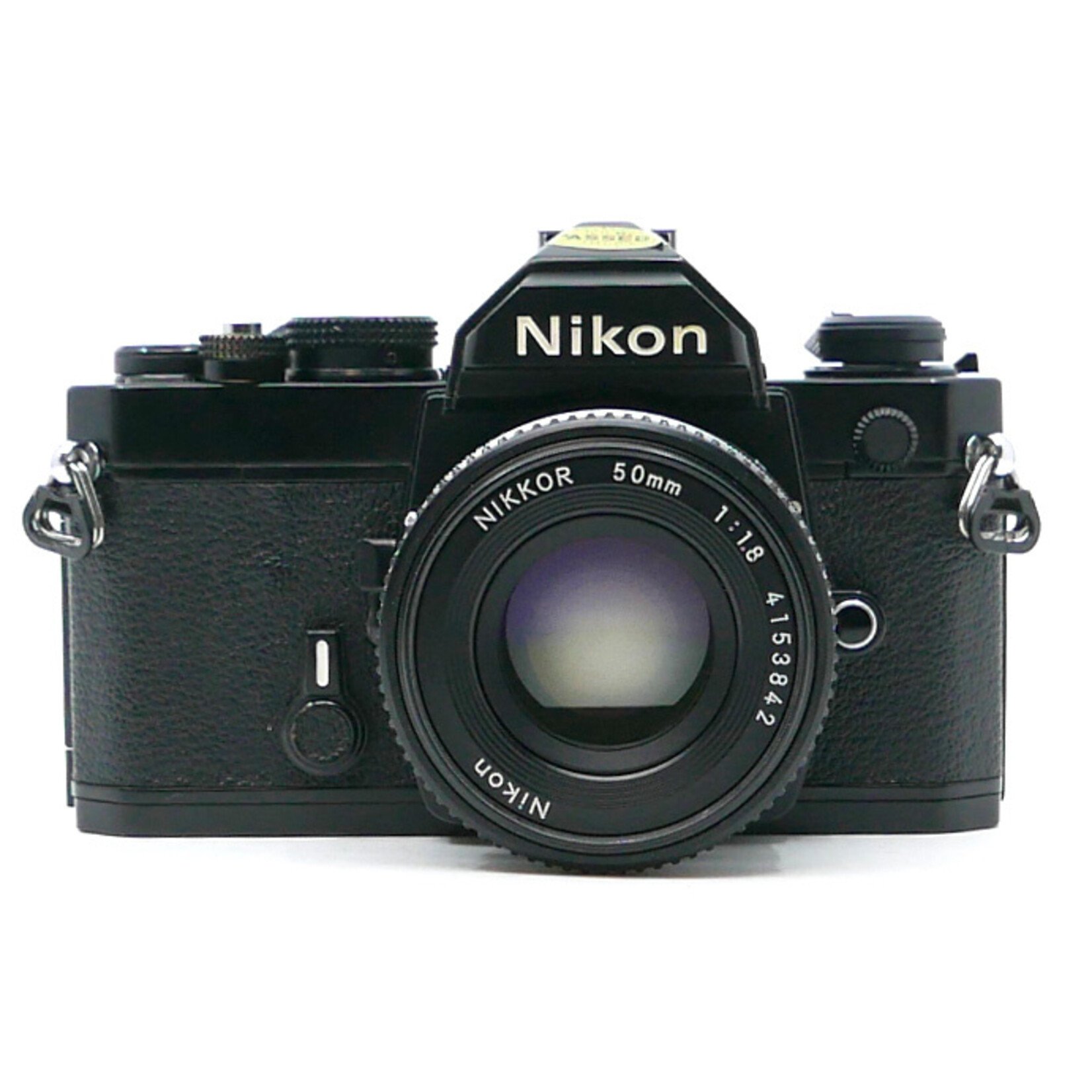 Nikon Nikon FM SLR camera BLACK w/50mm f1.8 Ais (Used)