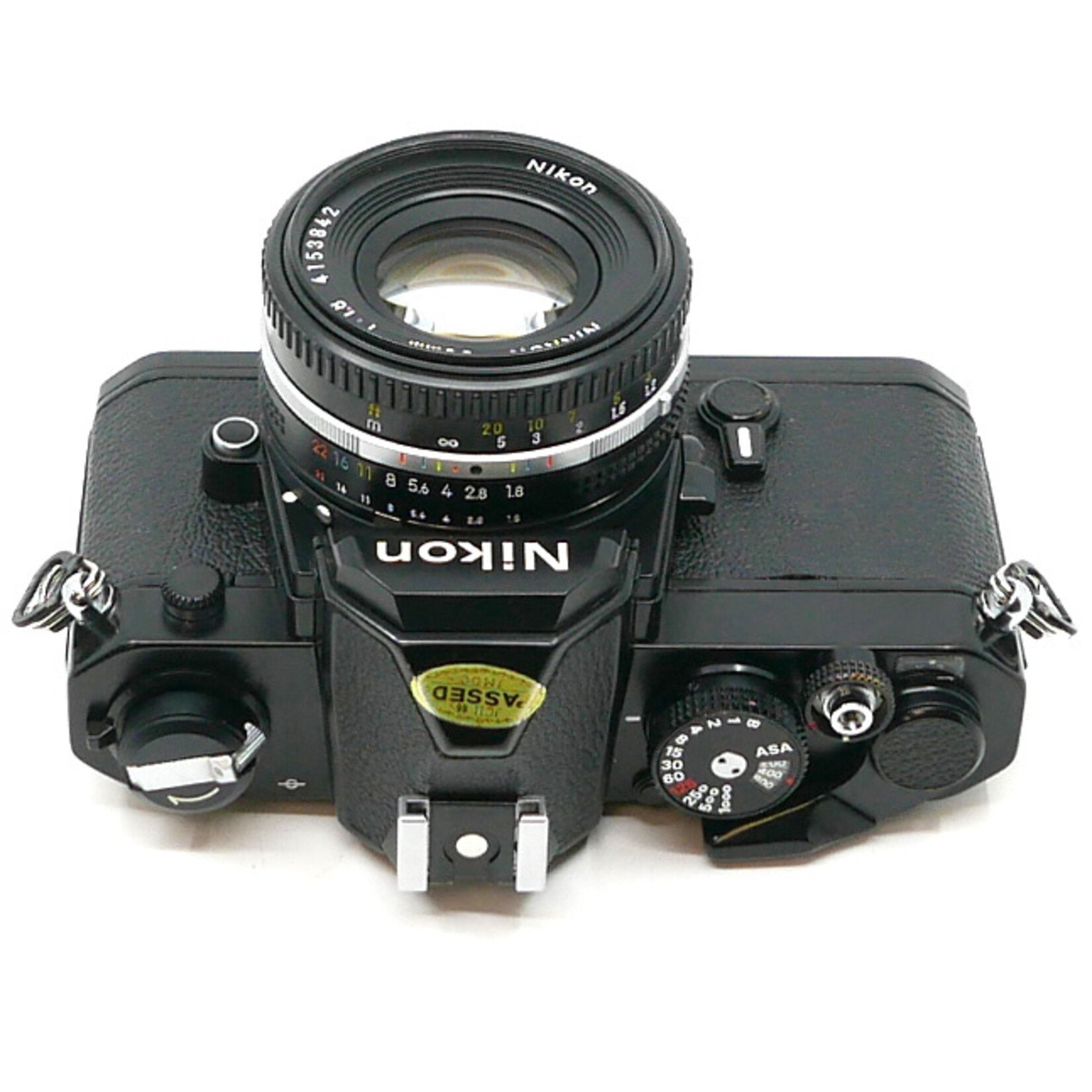 Nikon Nikon FM SLR camera BLACK w/50mm f1.8 Ais (Used)