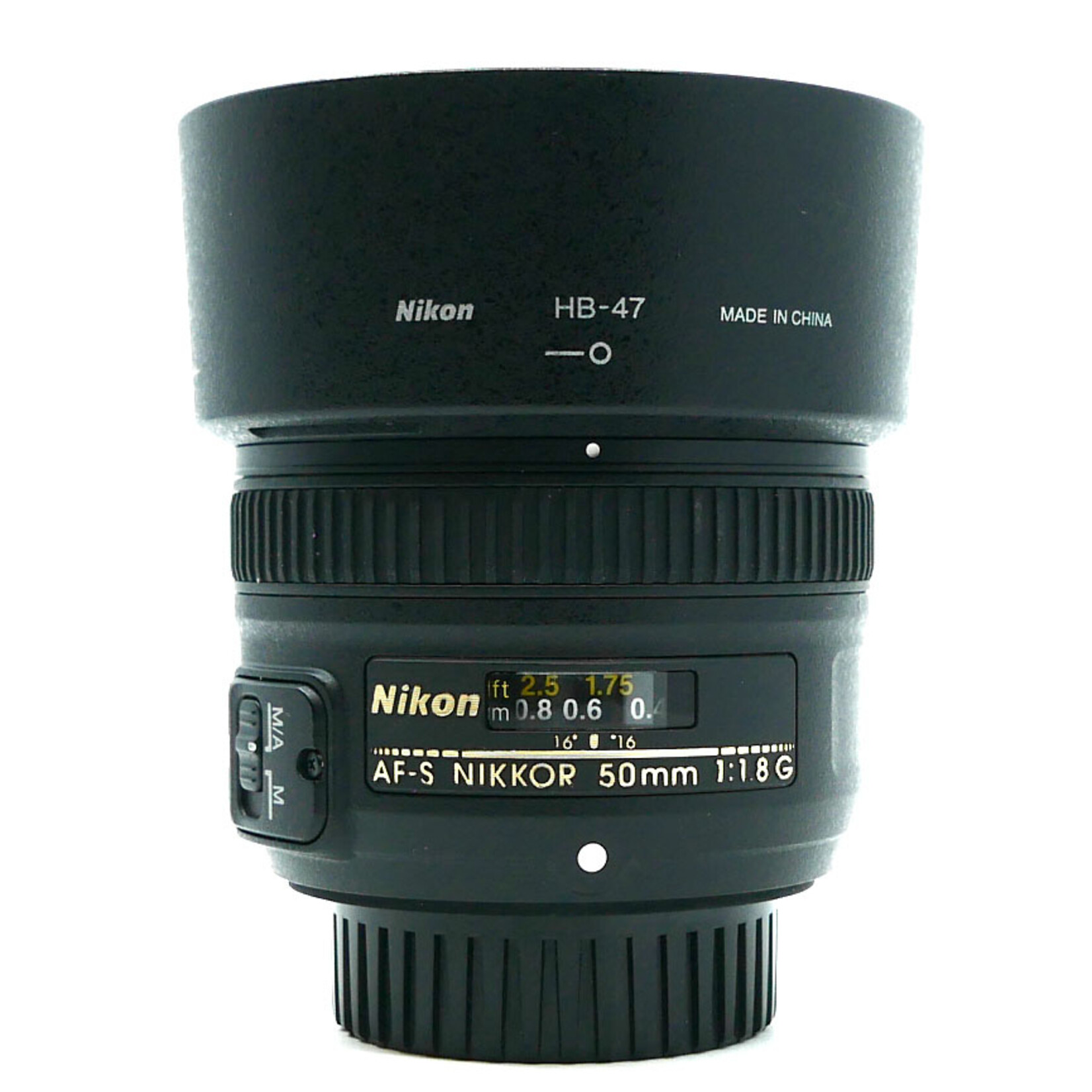 Nikon Nikkor AF-S 50mm 1.8G Lens (Used)