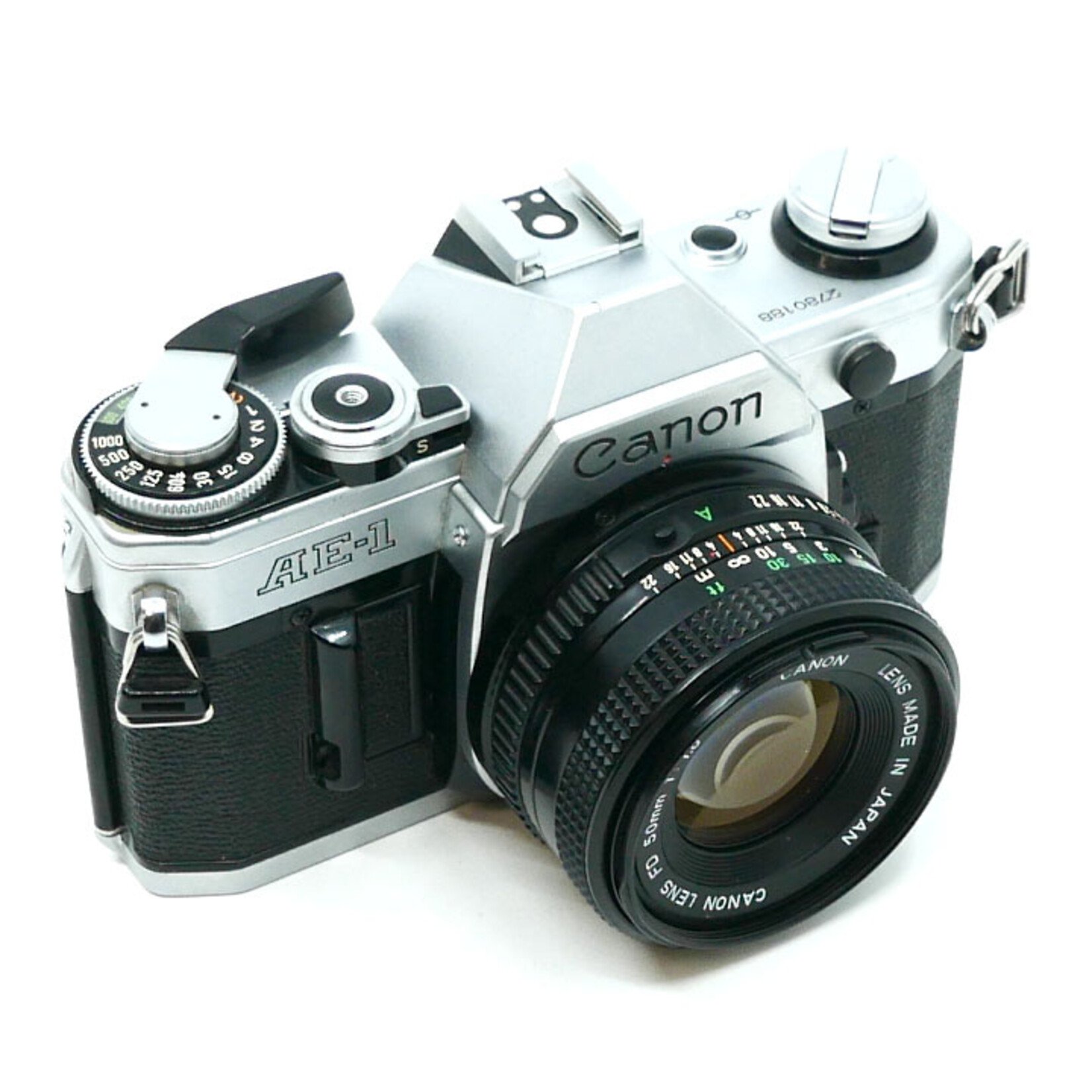 Canon Canon AE-1 35mm Camera w/FD 50mm 1.8 (Used)