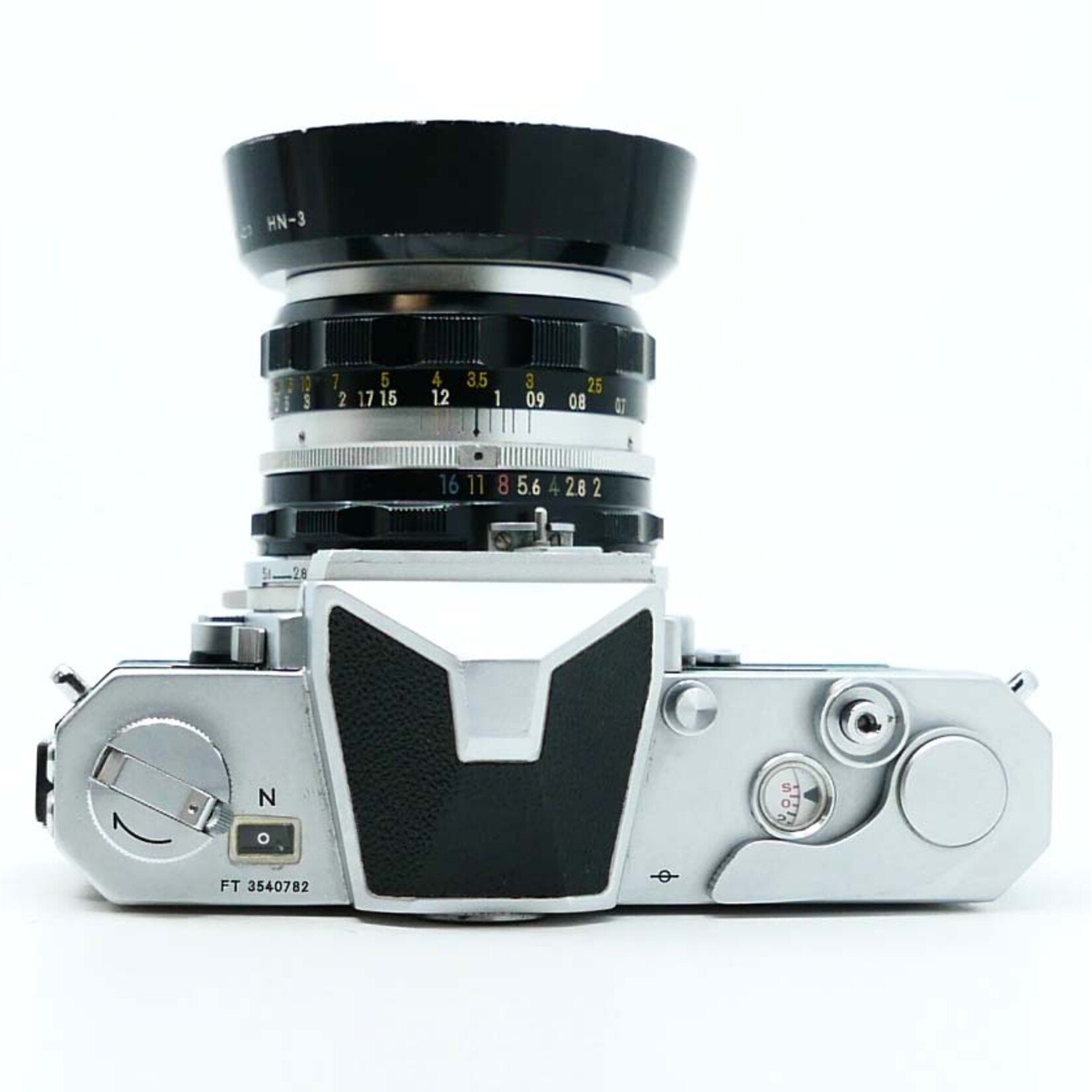 Nikon Nikkormat FT 35mm Film Camera w/Nikkor-H 50mm f2 Lens (Used)