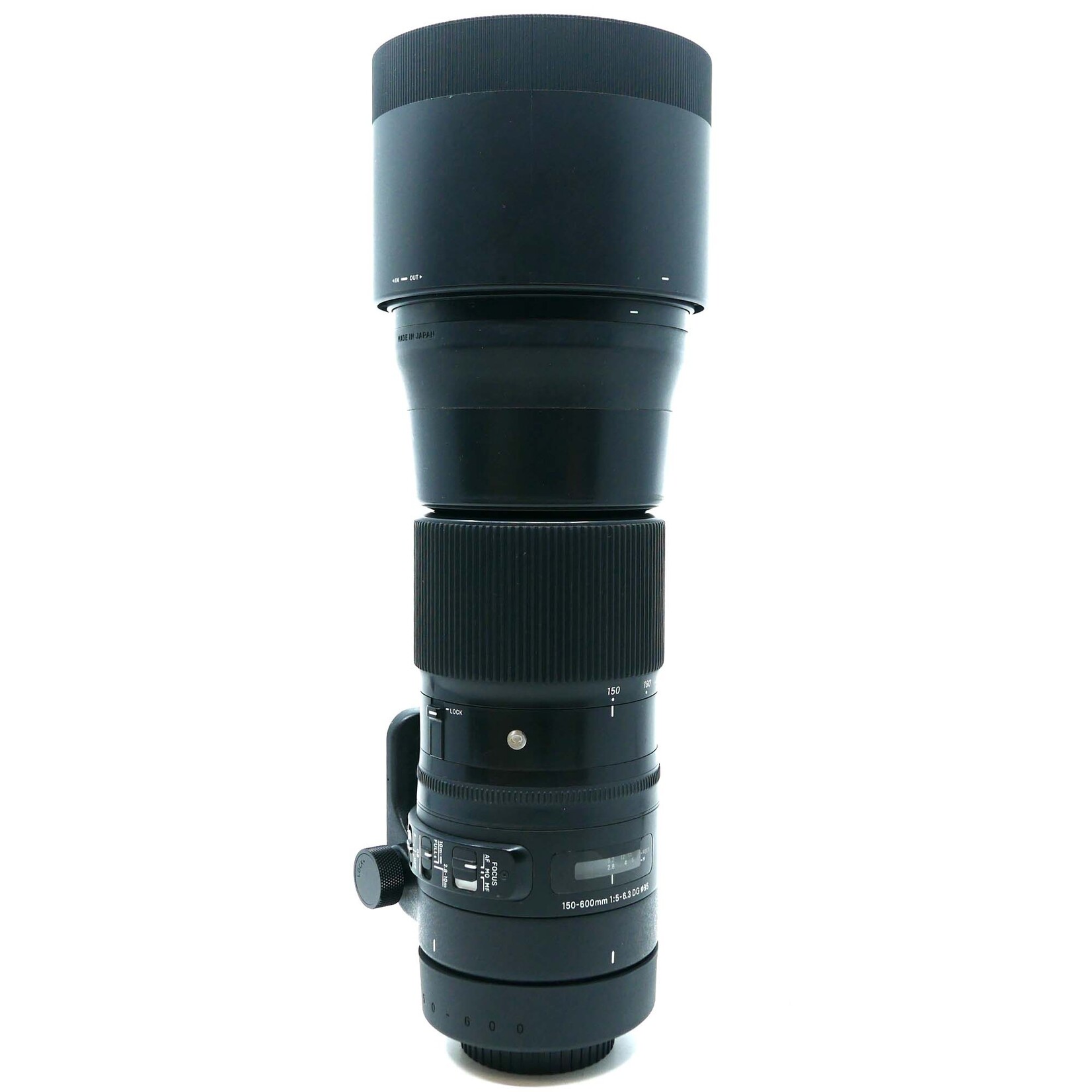 Sigma Sigma/Canon EF 150-600MM F5.6-6.3 DG Contemporary Lens (Used)