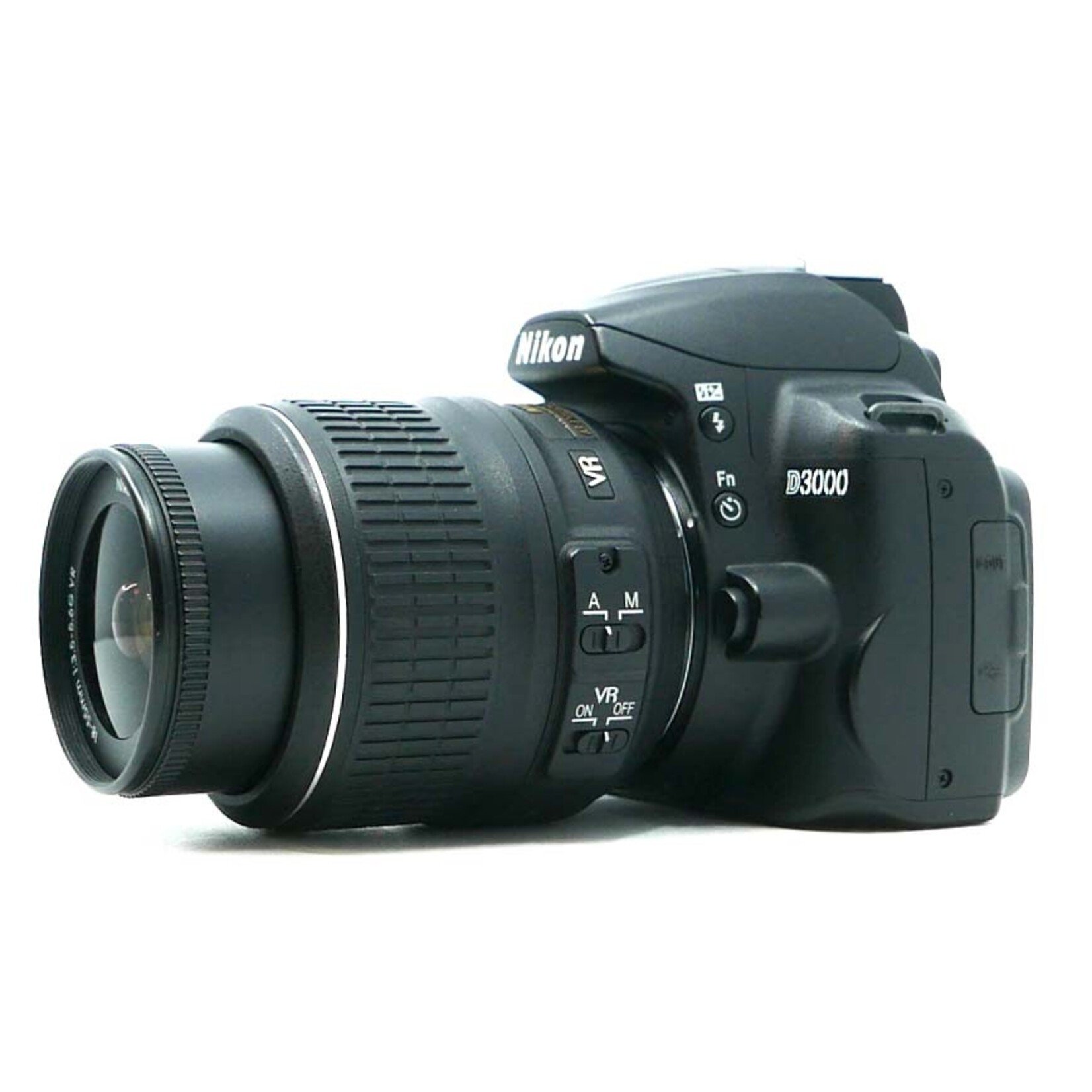 Nikon Nikon D3000 DLSR w/18-55 3.5-5.6G VR Lens (Used)